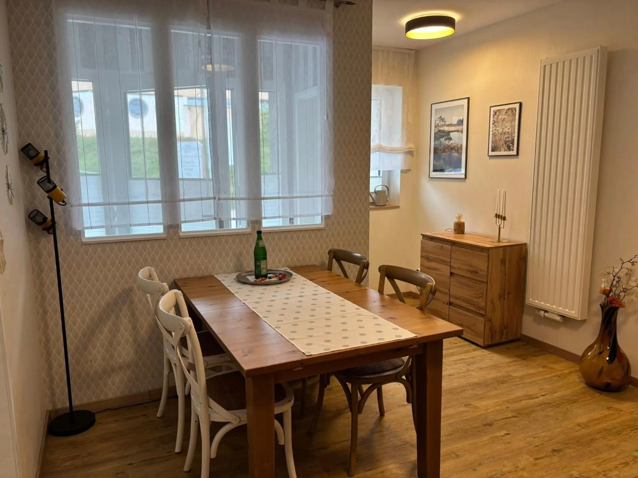 Dining area in Löwenstein Ferienwohnungen