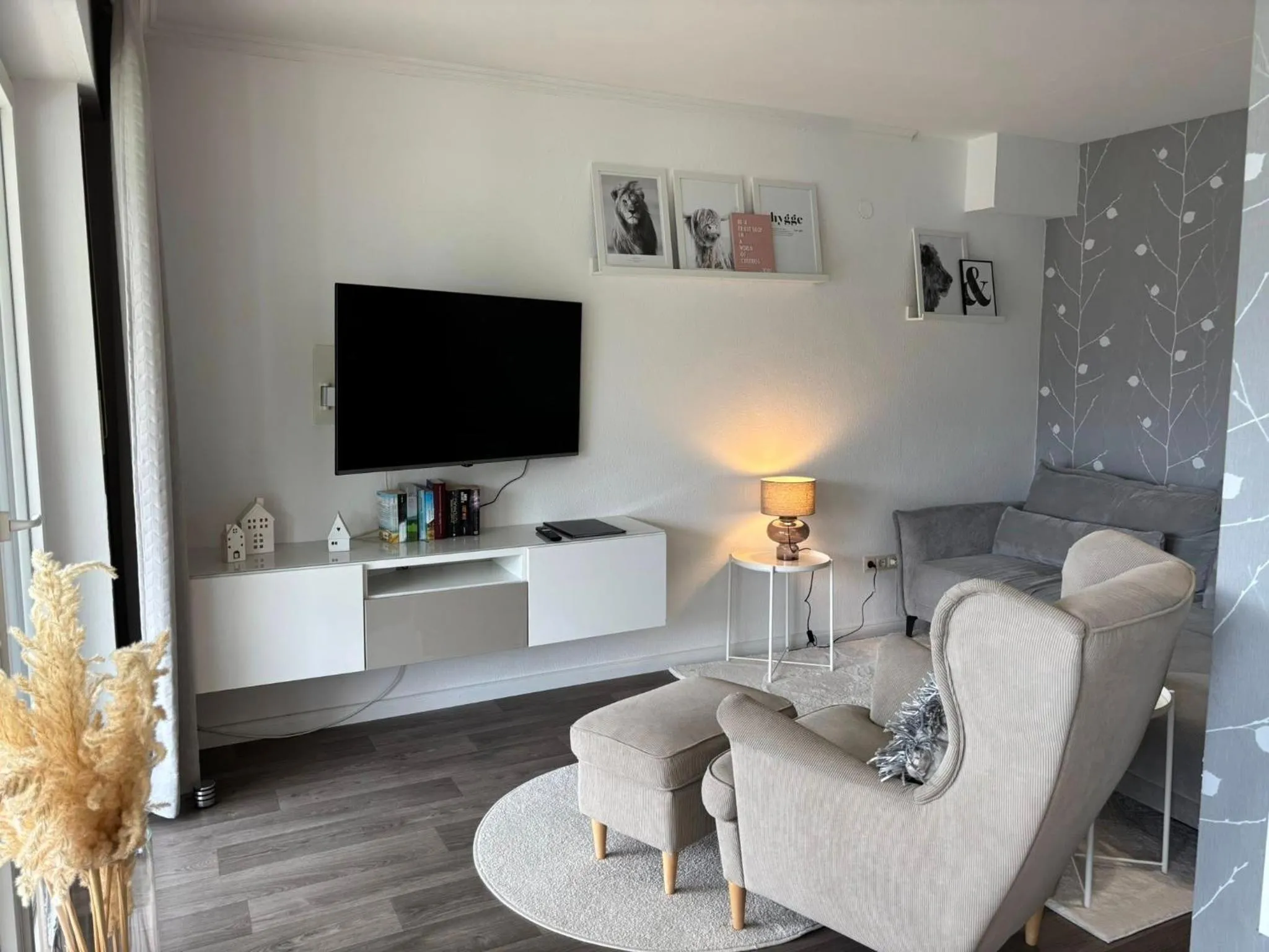Living room in Löwenstein Ferienwohnungen