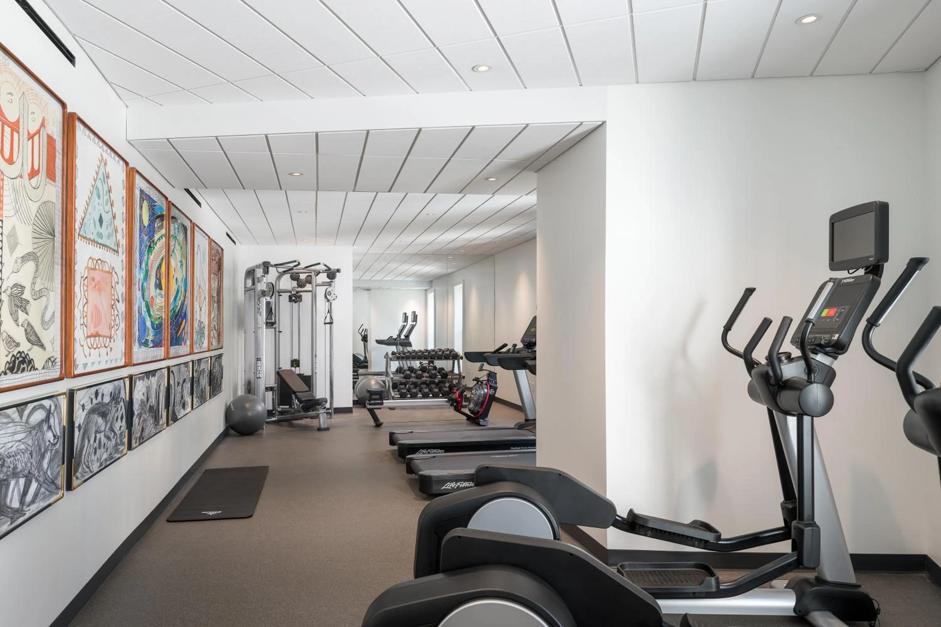 Fitness centre/facilities in The Williams Inn
