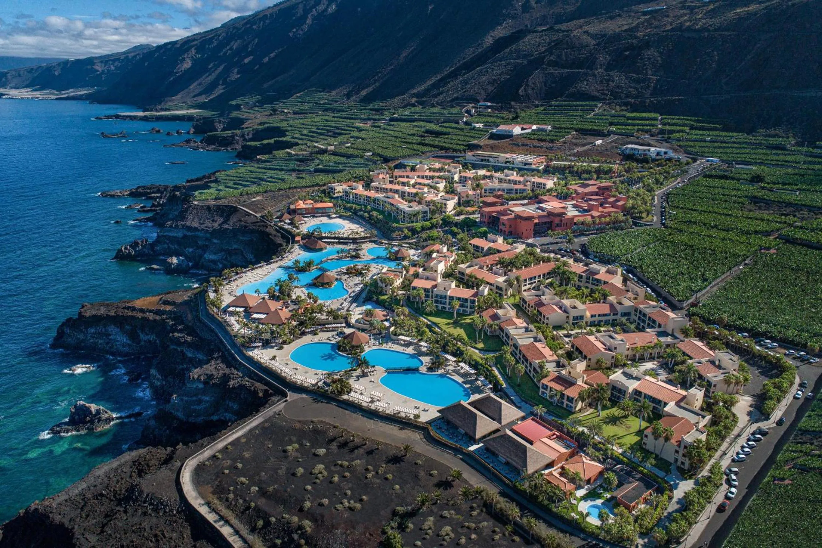 Bird's eye view in La Palma Princess