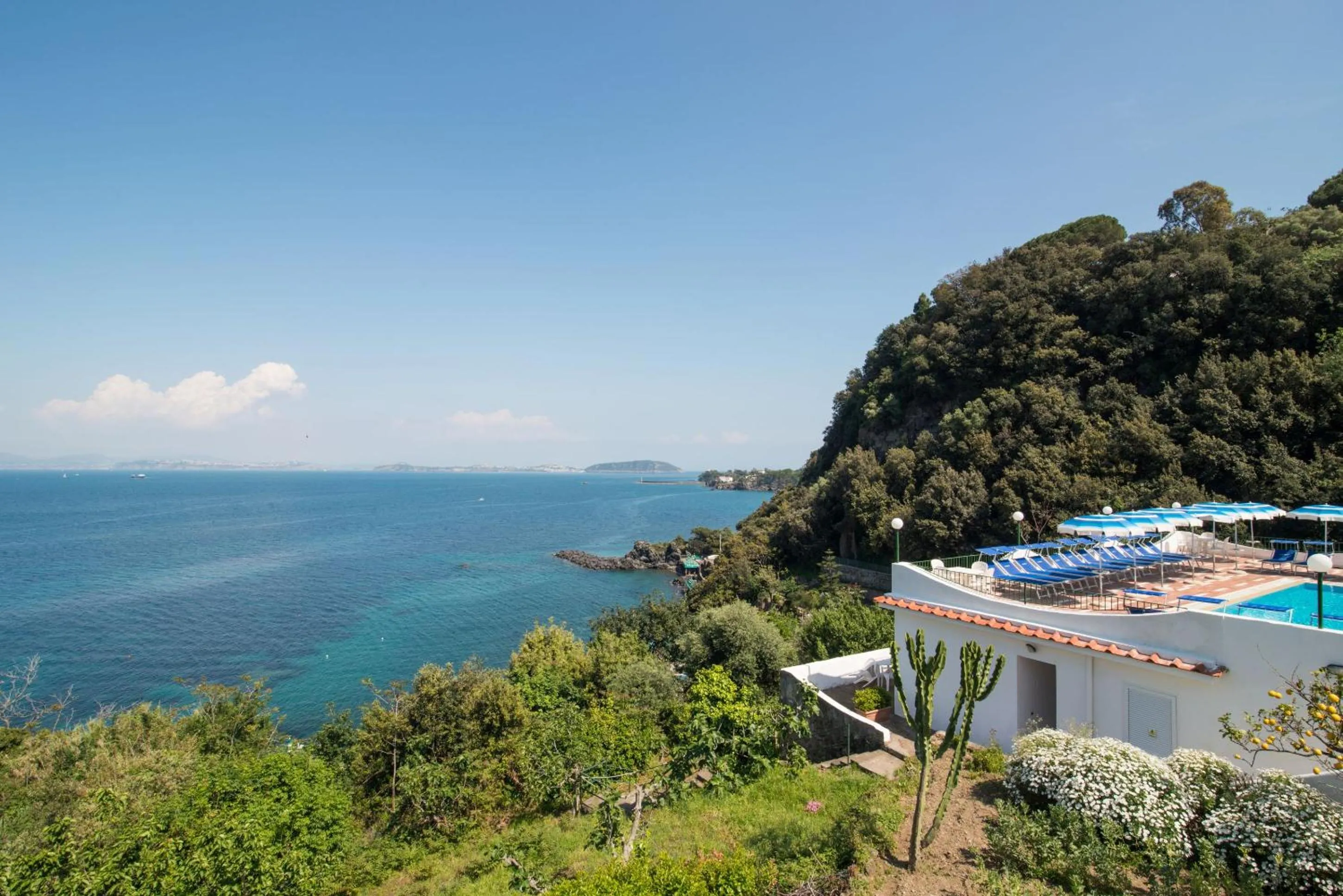 Sea view in Hotel Bagnitiello