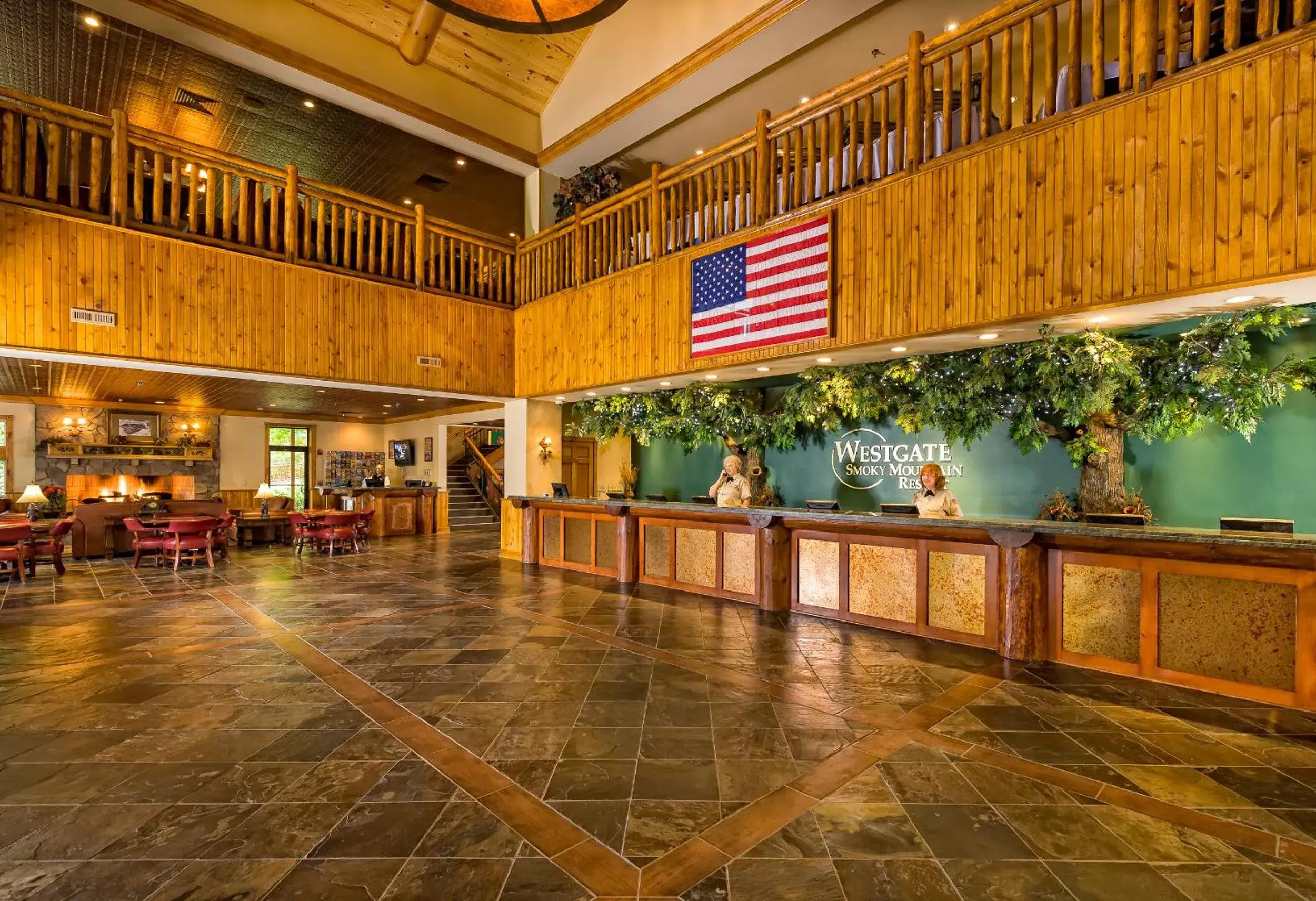 Lobby or reception in Westgate Smoky Mountain Resort & Spa Lobby or reception in Westgate Smoky Mountain Resort & Spa