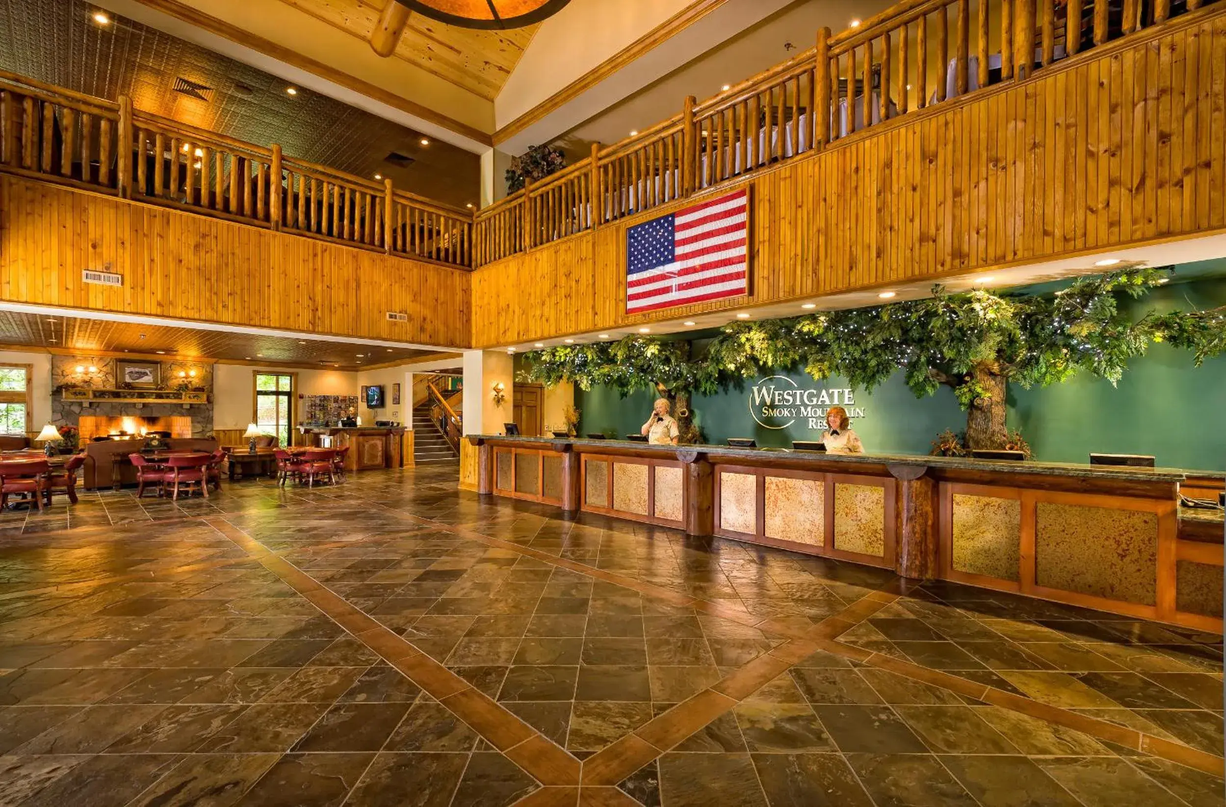 Lobby or reception in Westgate Smoky Mountain Resort & Spa Lobby or reception in Westgate Smoky Mountain Resort & Spa