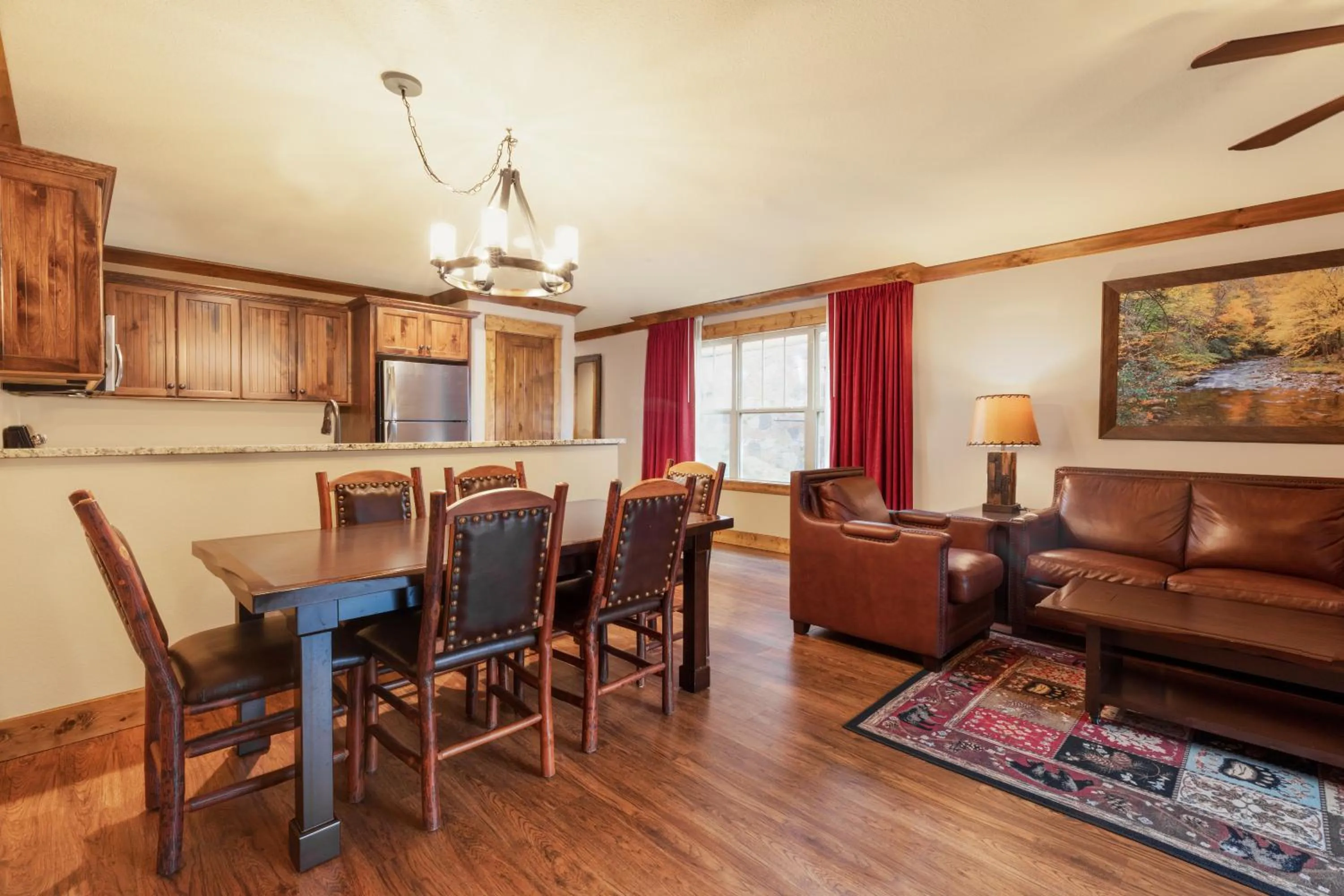 Living room in Westgate Smoky Mountain Resort & Spa