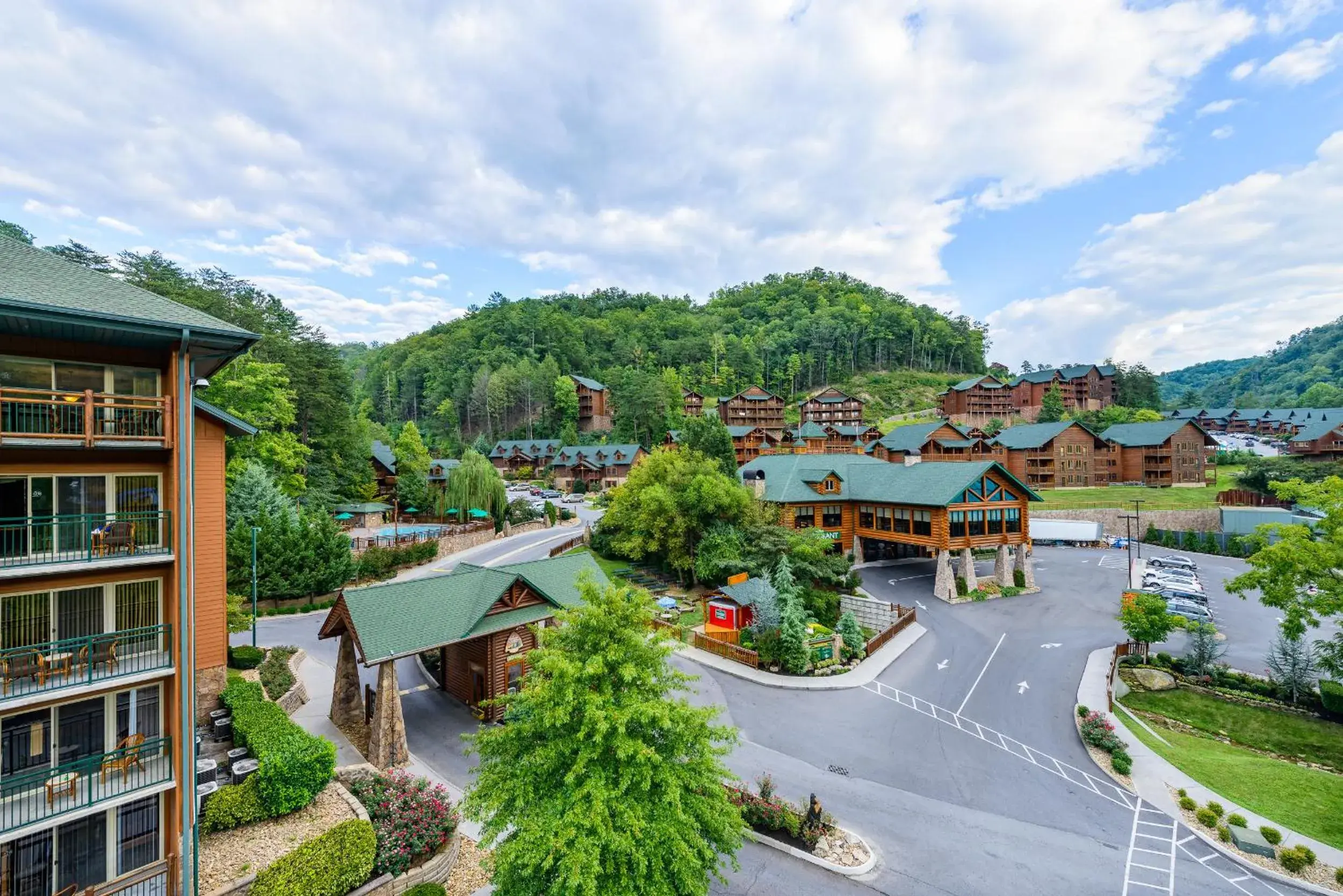 Bird's eye view in Westgate Smoky Mountain Resort & Spa Bird's eye view in Westgate Smoky Mountain Resort & Spa