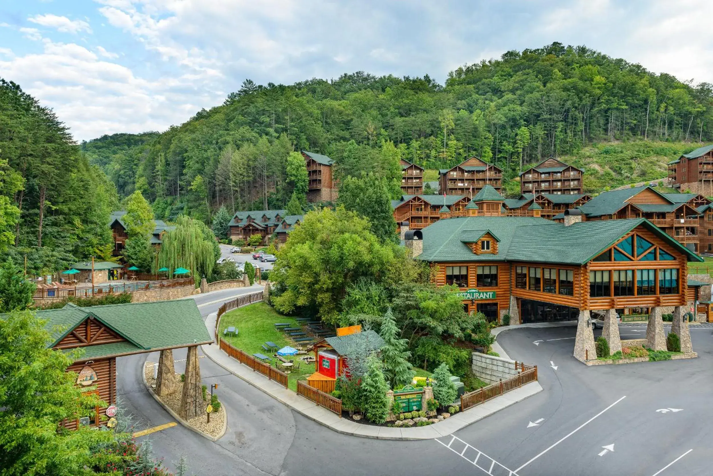 Bird's eye view in Westgate Smoky Mountain Resort & Spa Bird's eye view in Westgate Smoky Mountain Resort & Spa