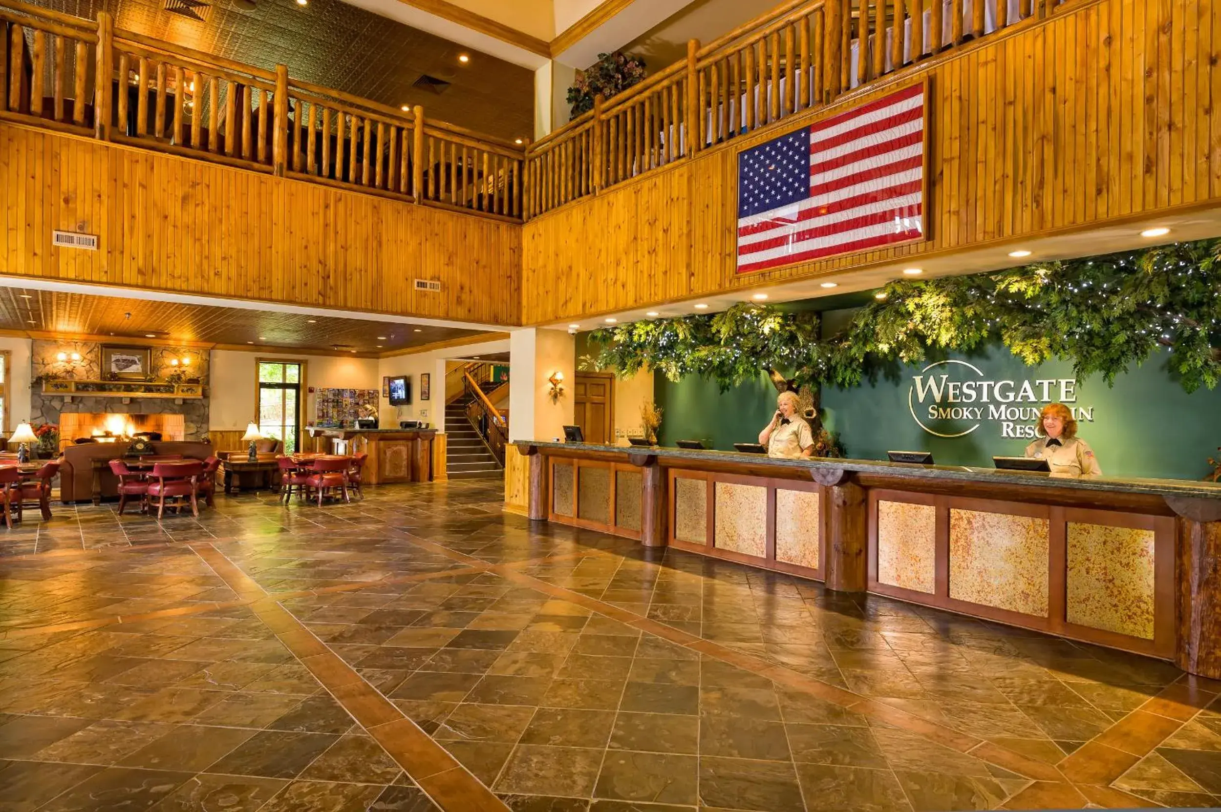 Lobby or reception in Westgate Smoky Mountain Resort & Spa Lobby or reception in Westgate Smoky Mountain Resort & Spa