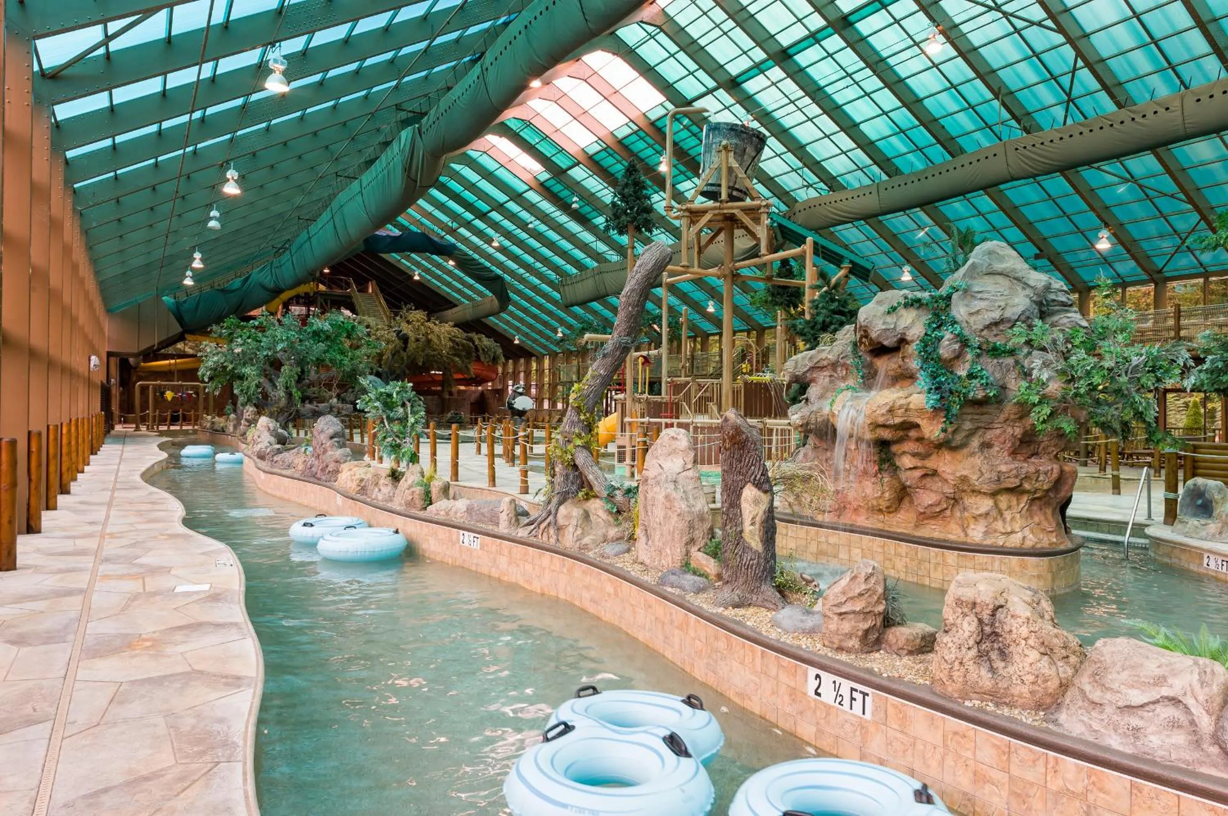 Aqua park in Westgate Smoky Mountain Resort & Spa