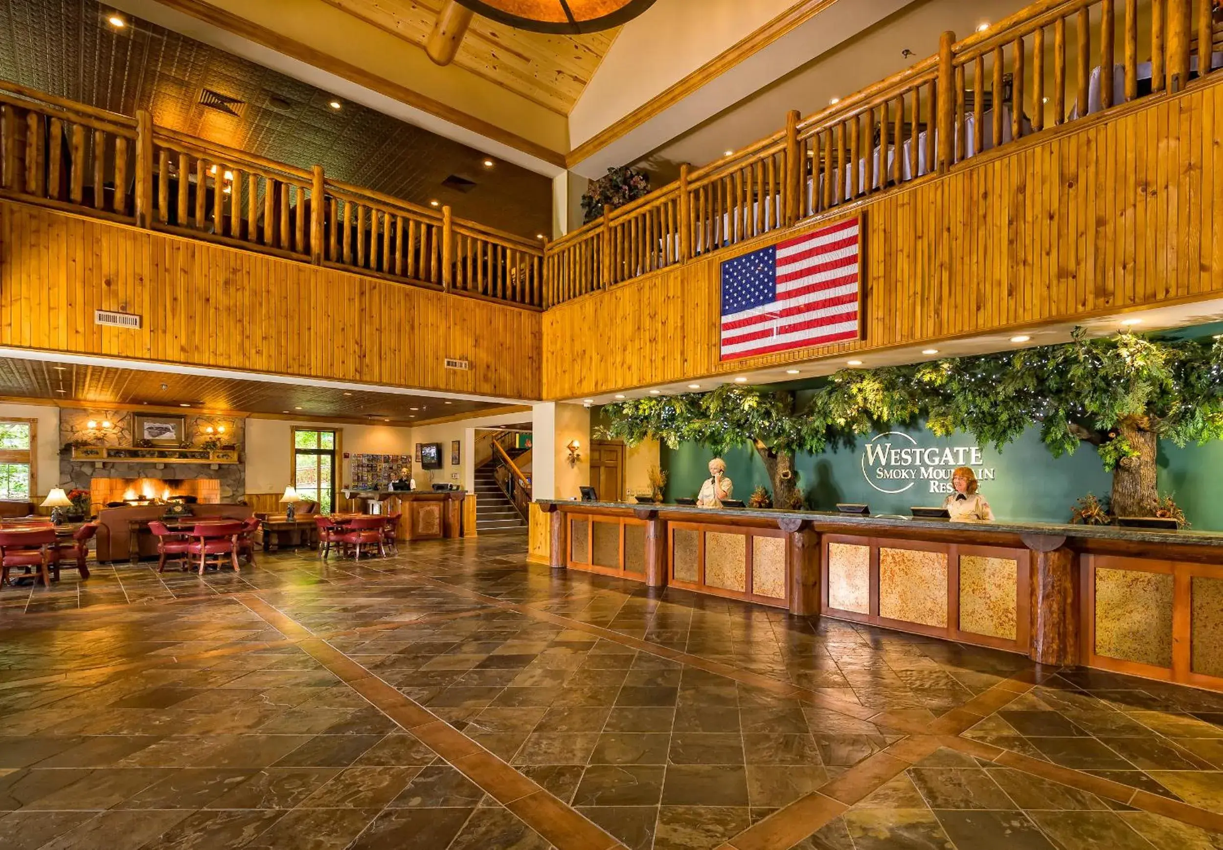 Lobby or reception in Westgate Smoky Mountain Resort & Spa Lobby or reception in Westgate Smoky Mountain Resort & Spa