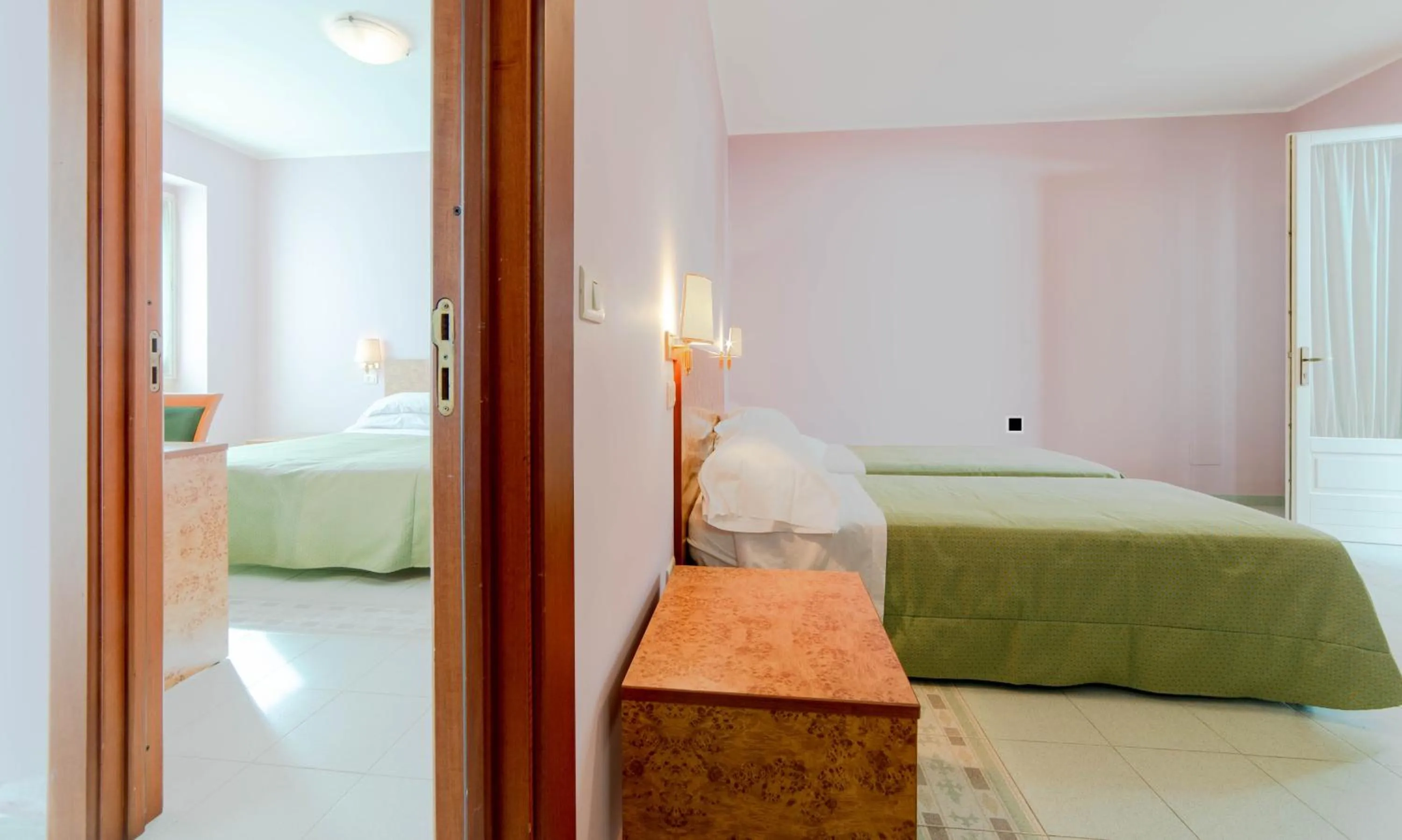 Bed in Antica Masseria Li Sauli