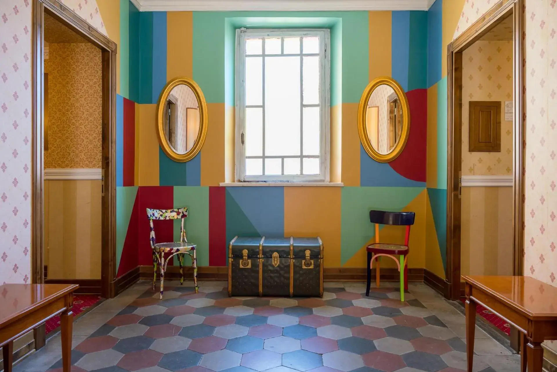 Lobby or reception in Hotel Oceania Lobby or reception in Hotel Oceania