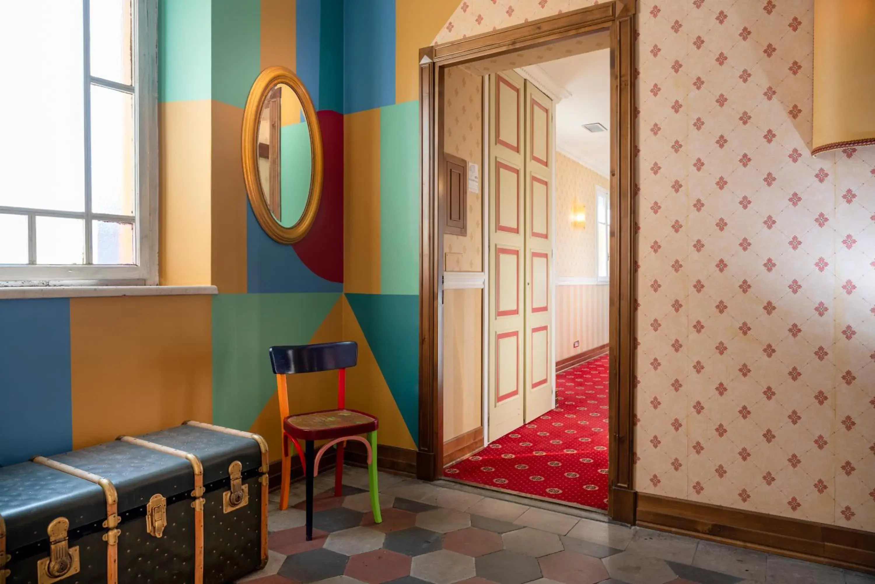 Lobby or reception in Hotel Oceania Lobby or reception in Hotel Oceania