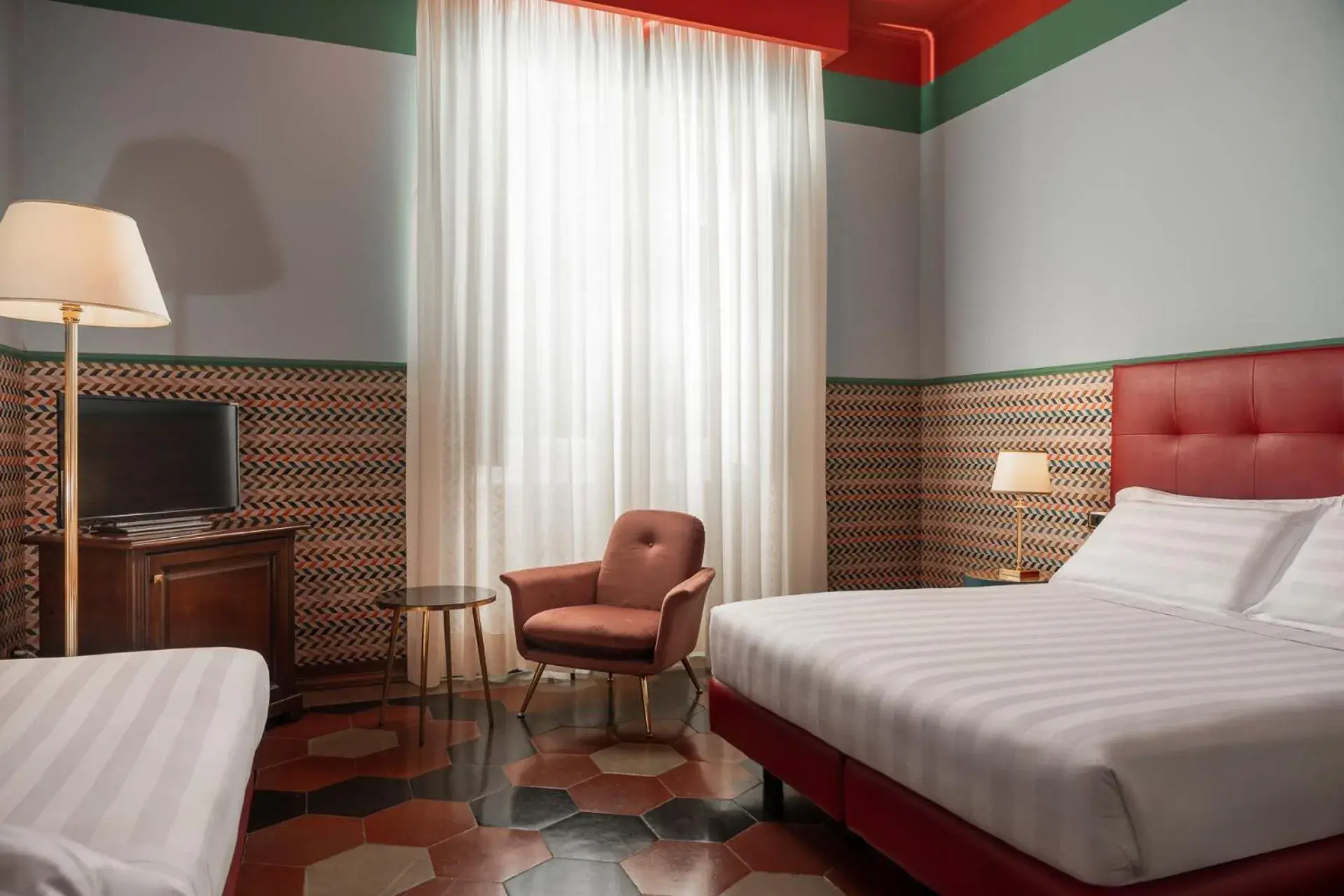 Bed in Hotel Oceania Bed in Hotel Oceania