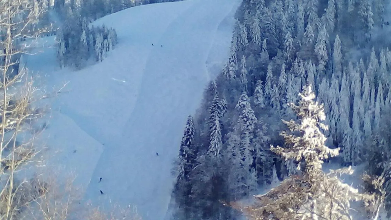 Skiing in Hotel Sternen