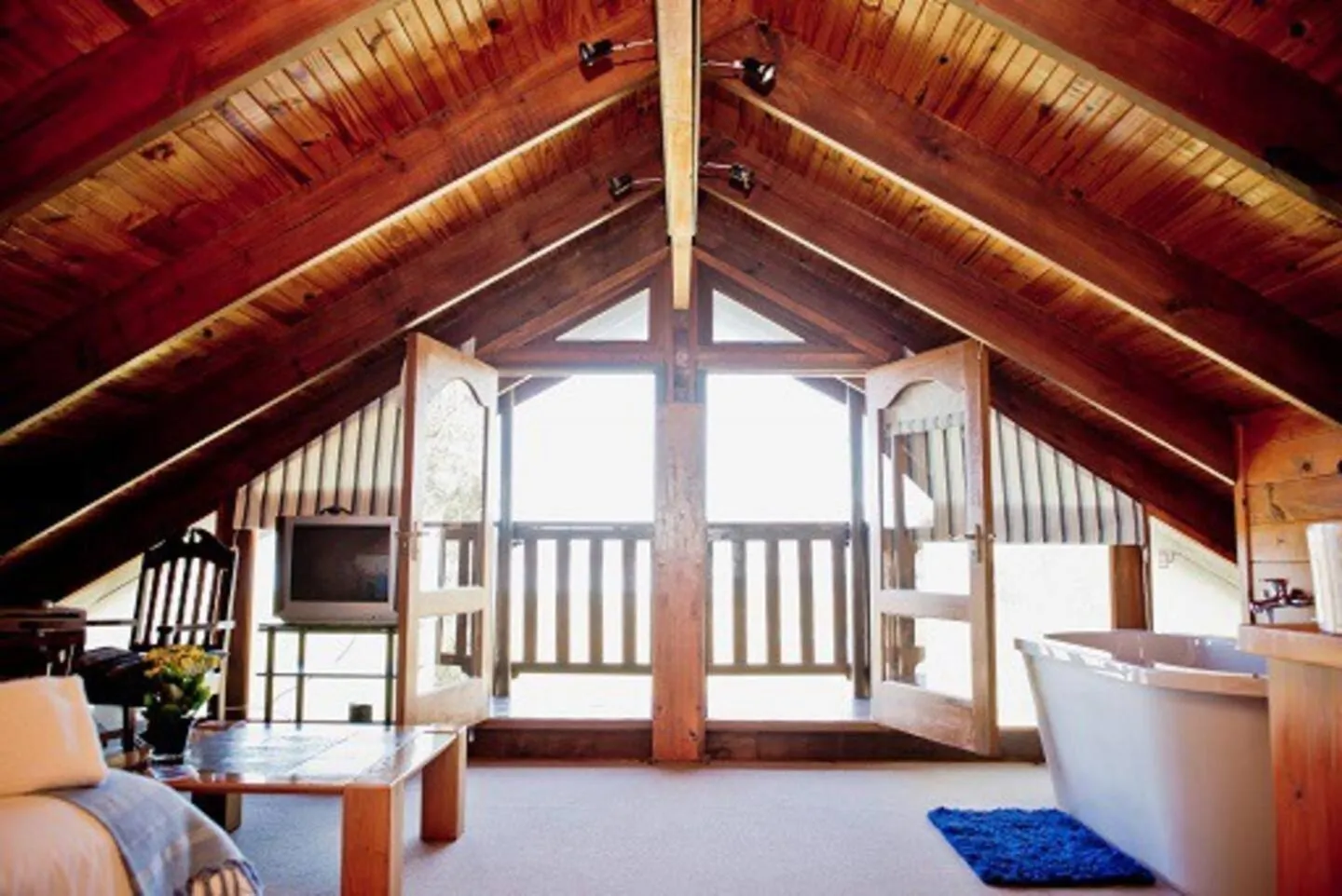 Bedroom in Oyster Creek Lodge