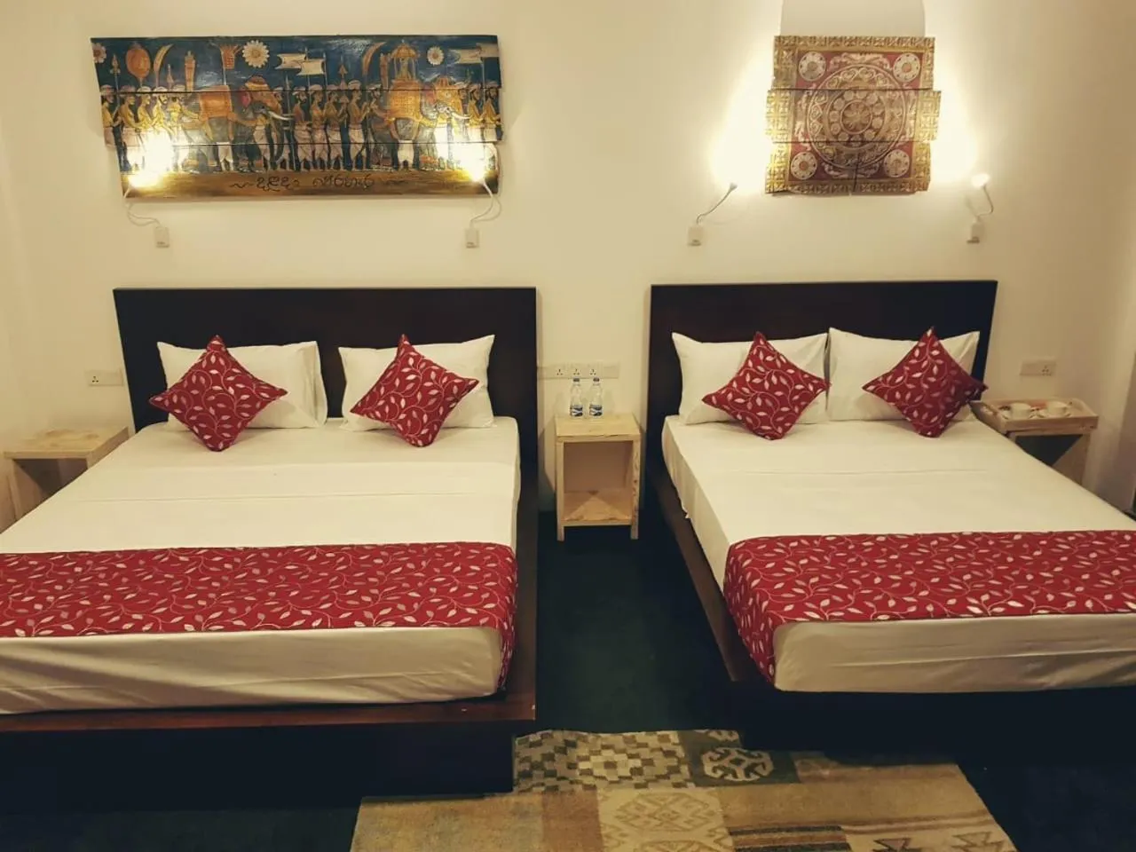 Photo of the whole room, Bed in il Frangipane