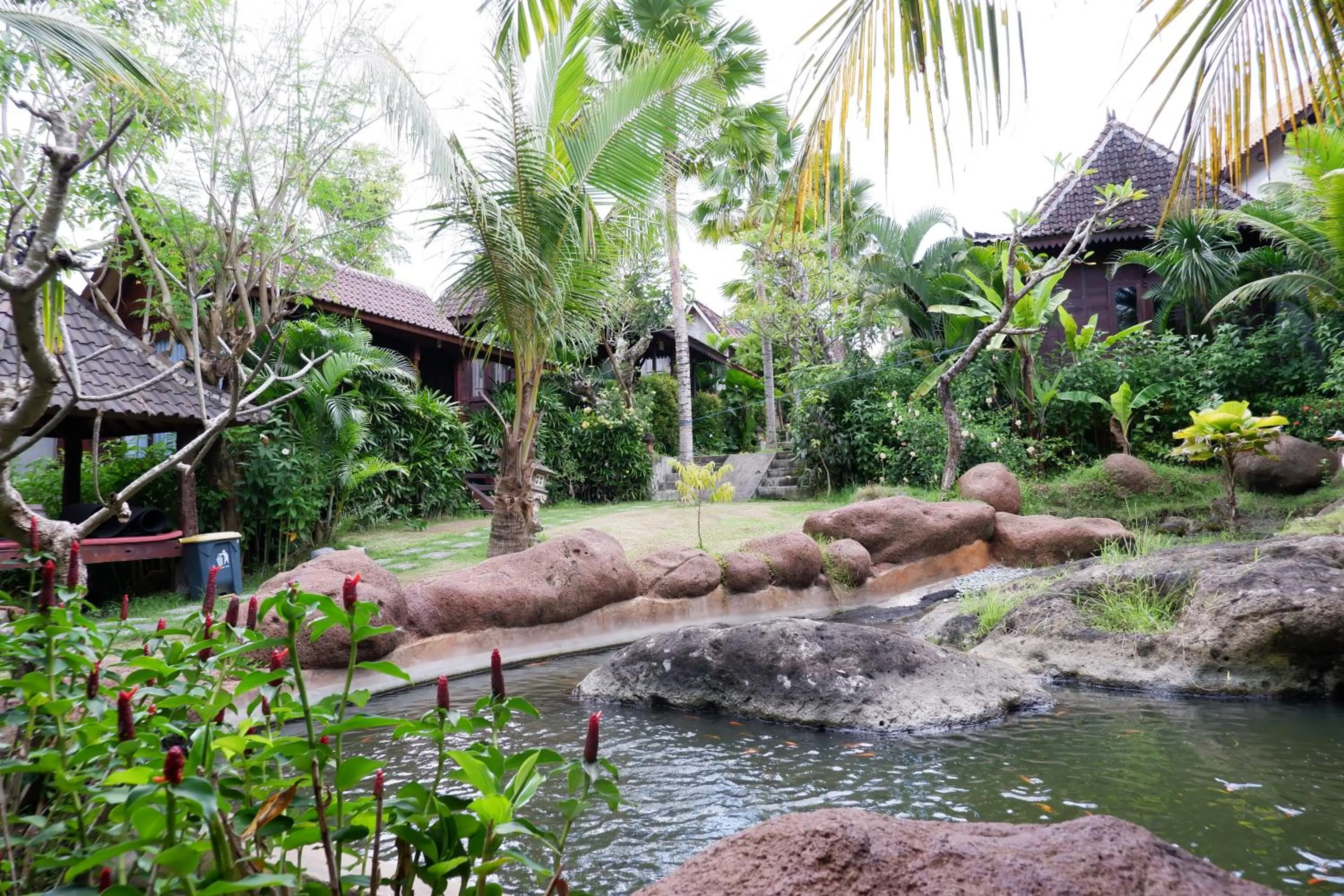 Garden in Kubudiuma Villas Bali
