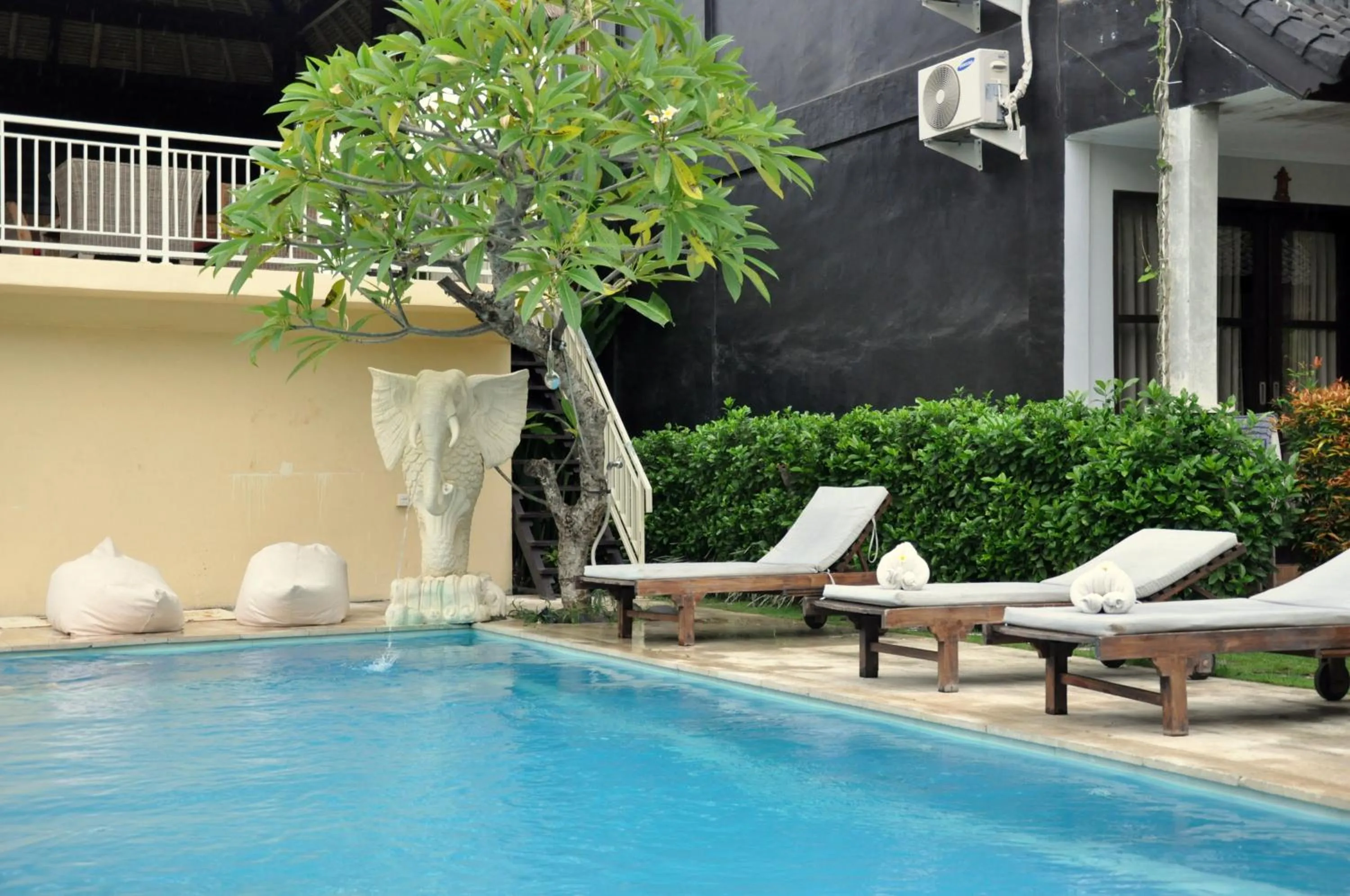 Swimming pool in Kubudiuma Villas Bali