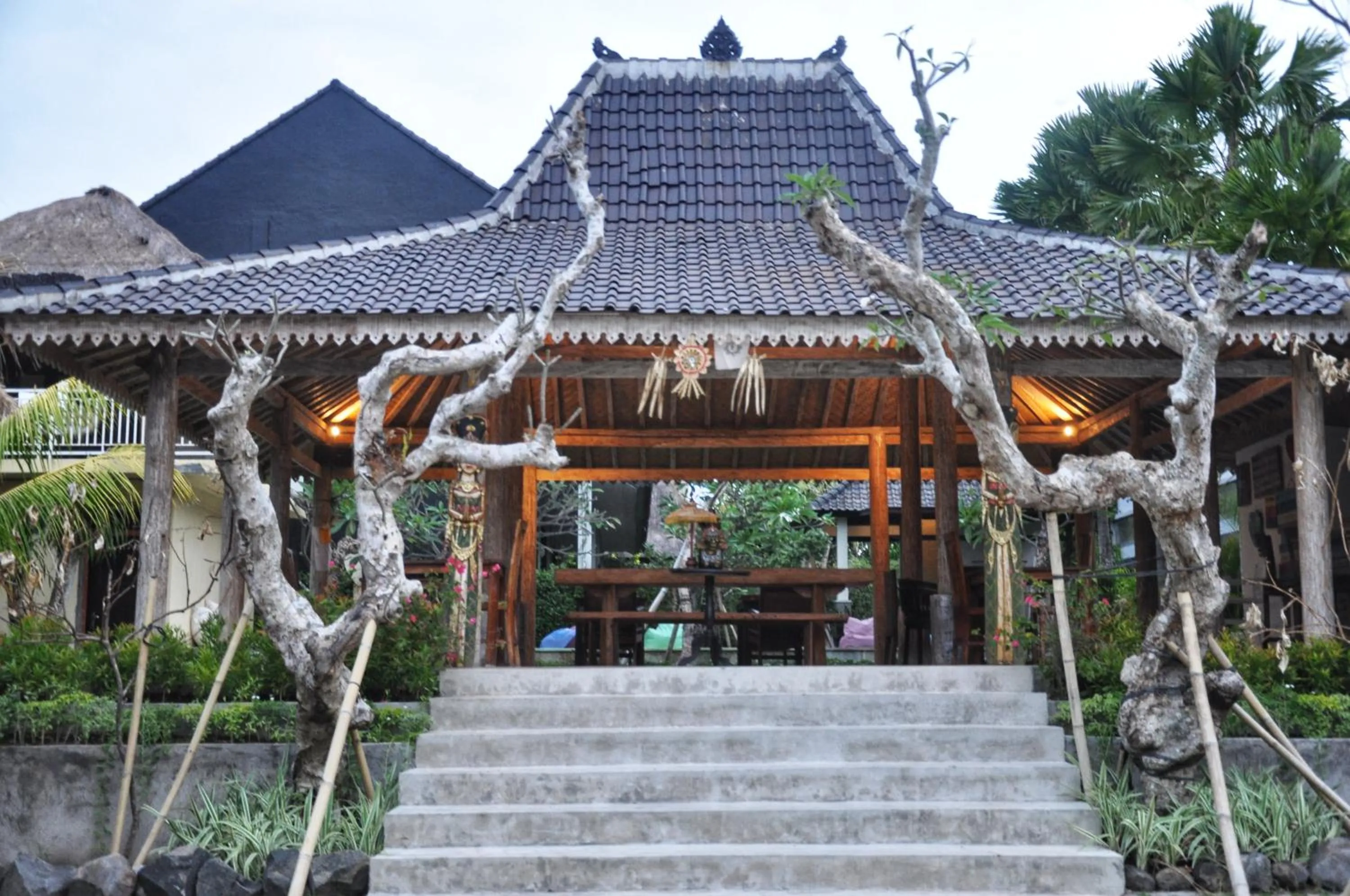 kitchen in Kubudiuma Villas Bali