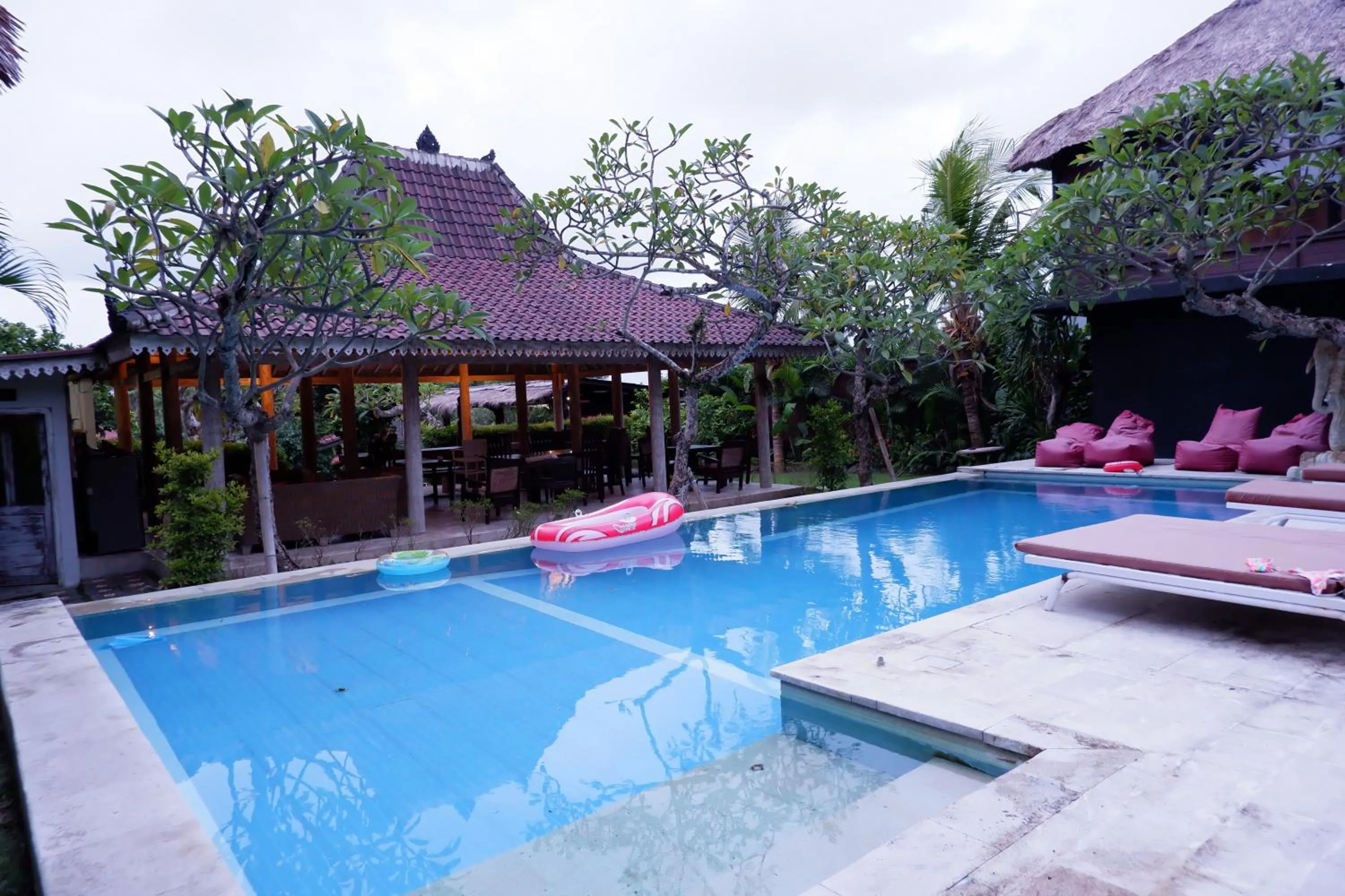 Swimming pool in Kubudiuma Villas Bali