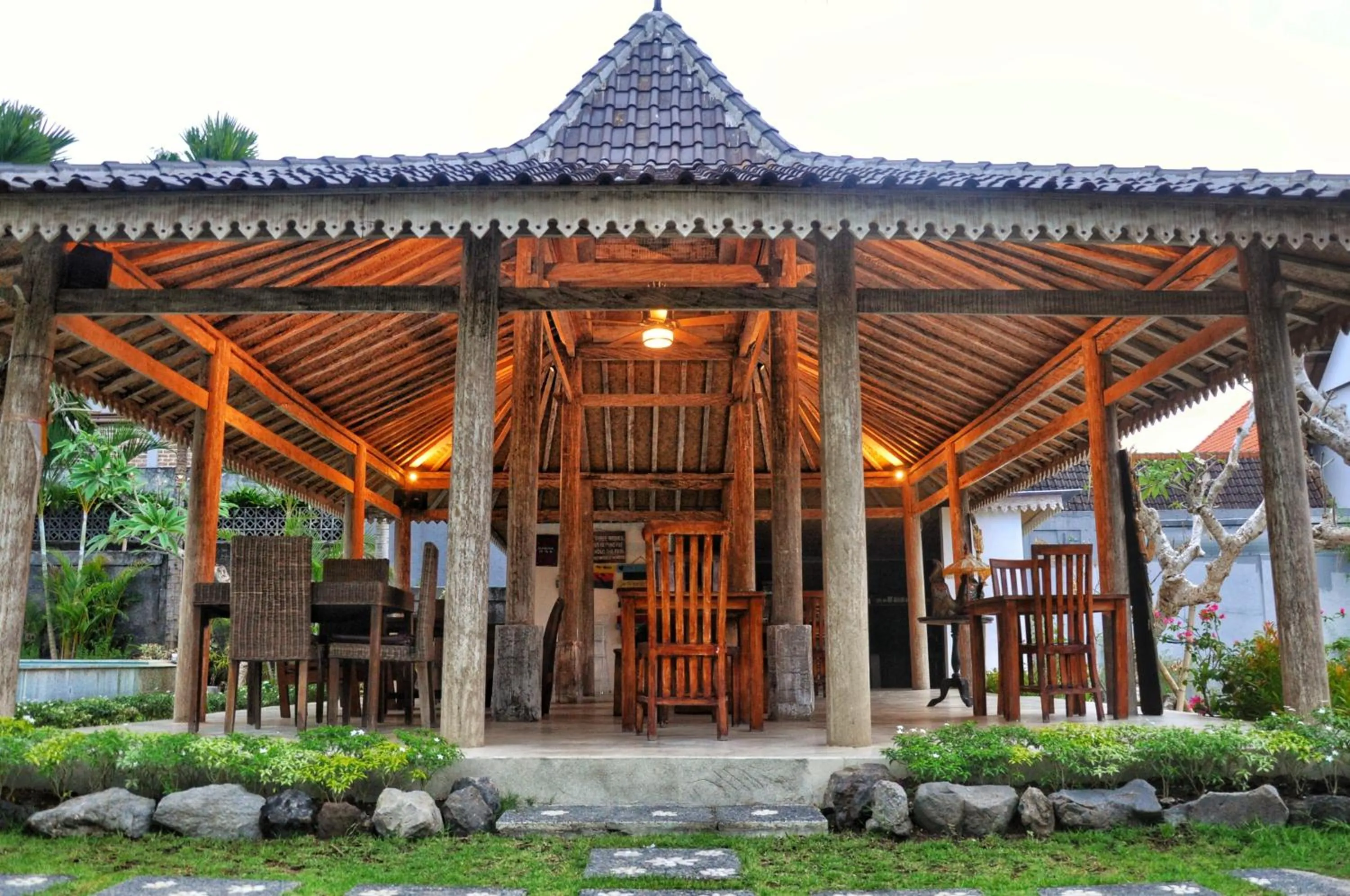 kitchen in Kubudiuma Villas Bali