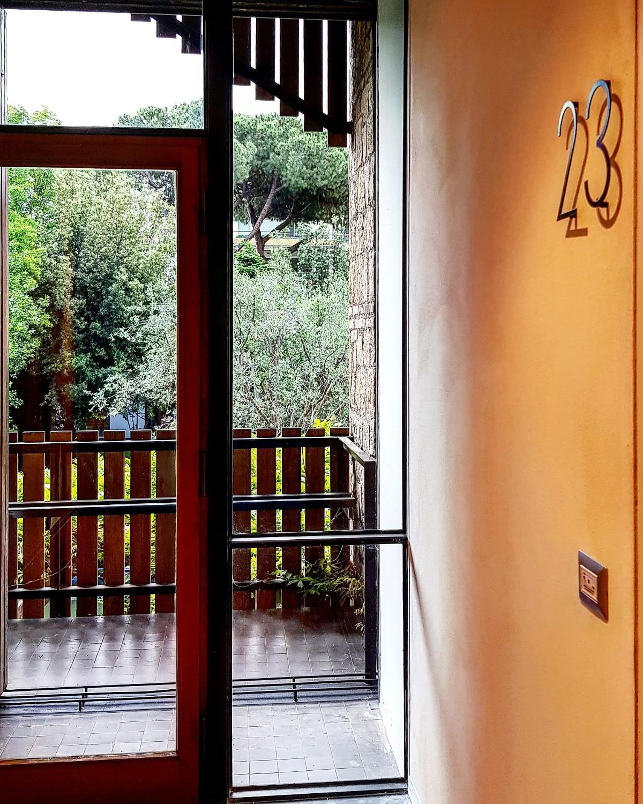 Garden view in Fauno Urban Resort