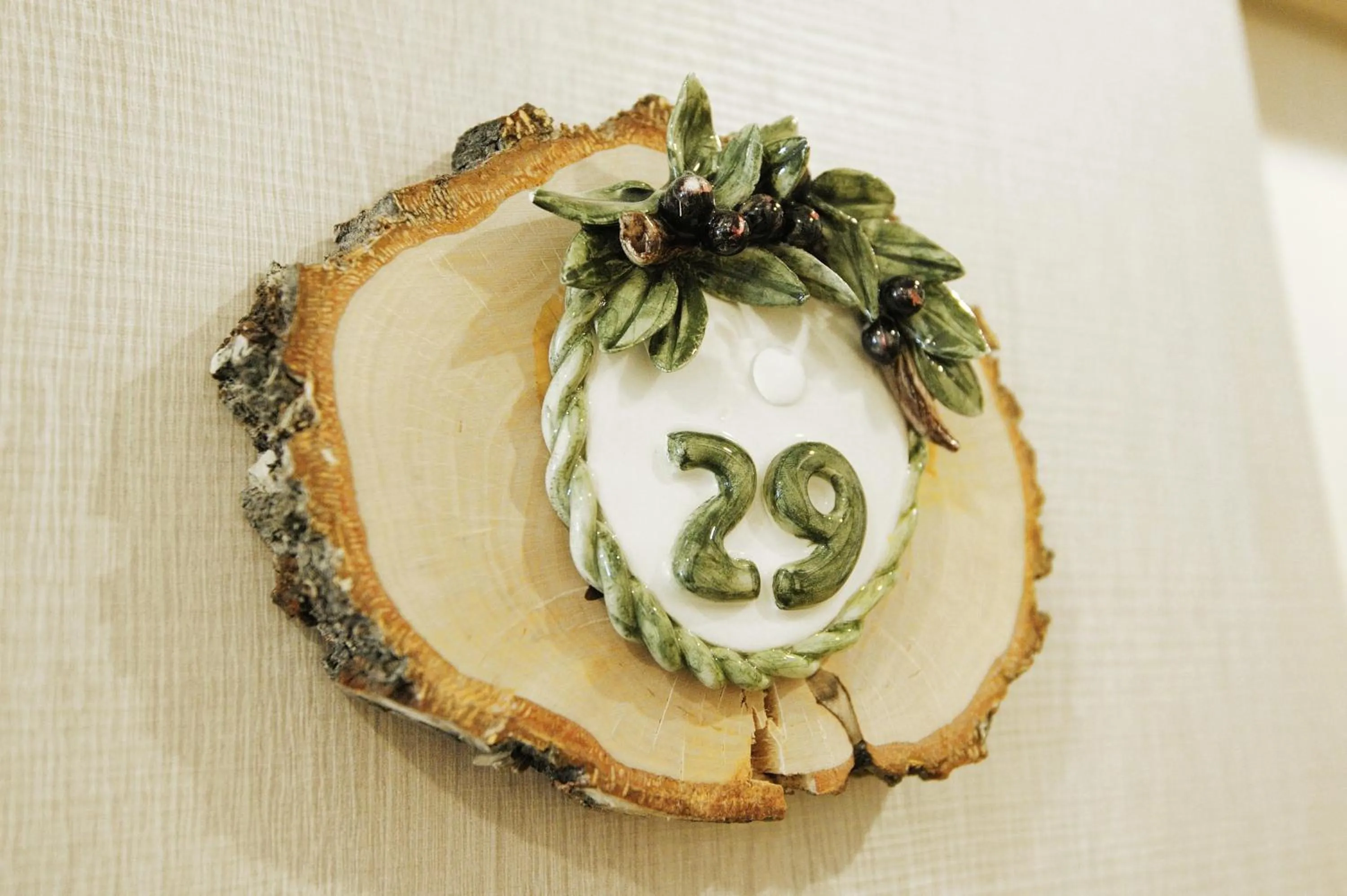 Decorative detail in Eco Hotel Bonapace