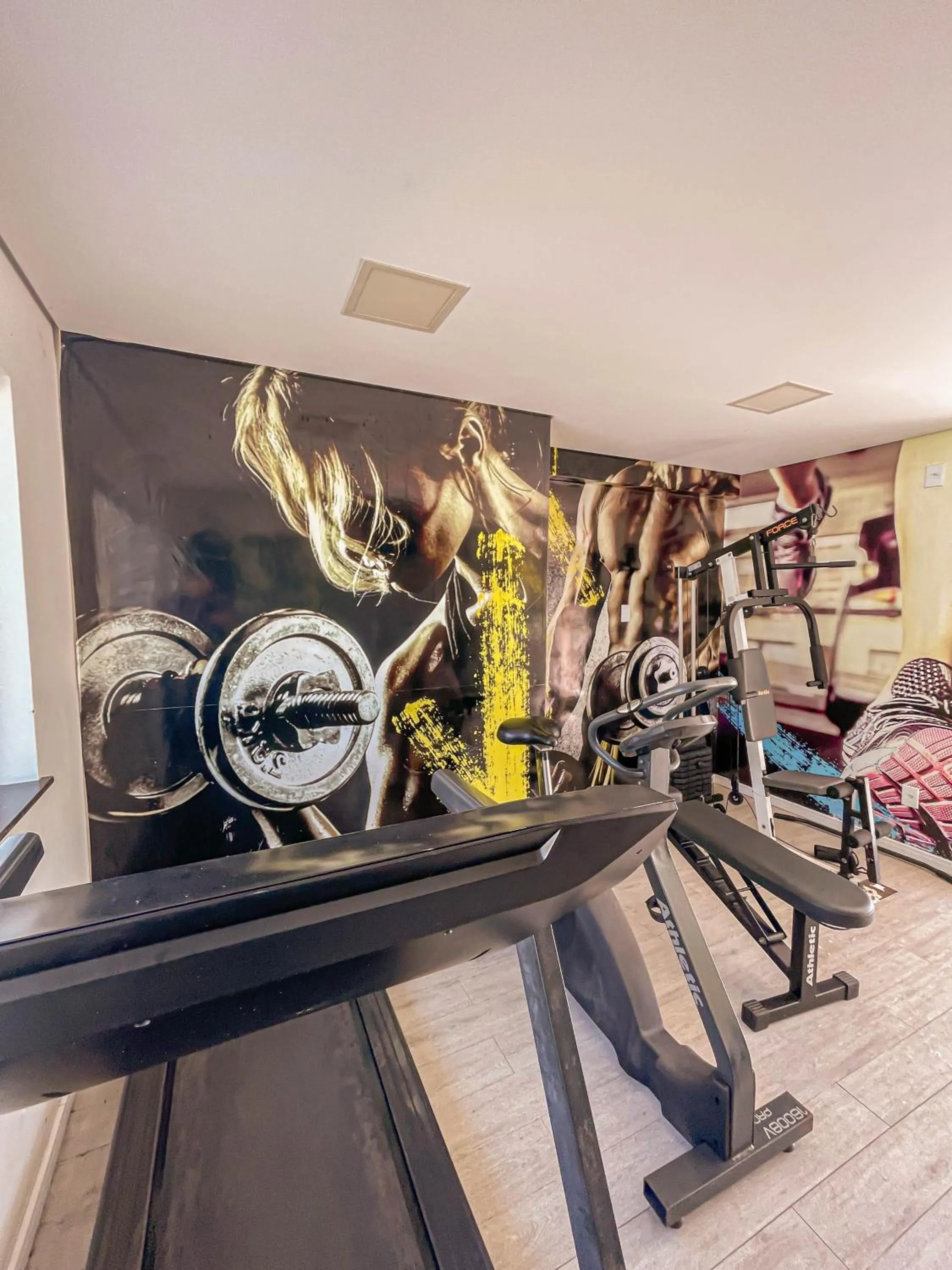 Fitness centre/facilities in Hotel Encantos de Itaperapuã