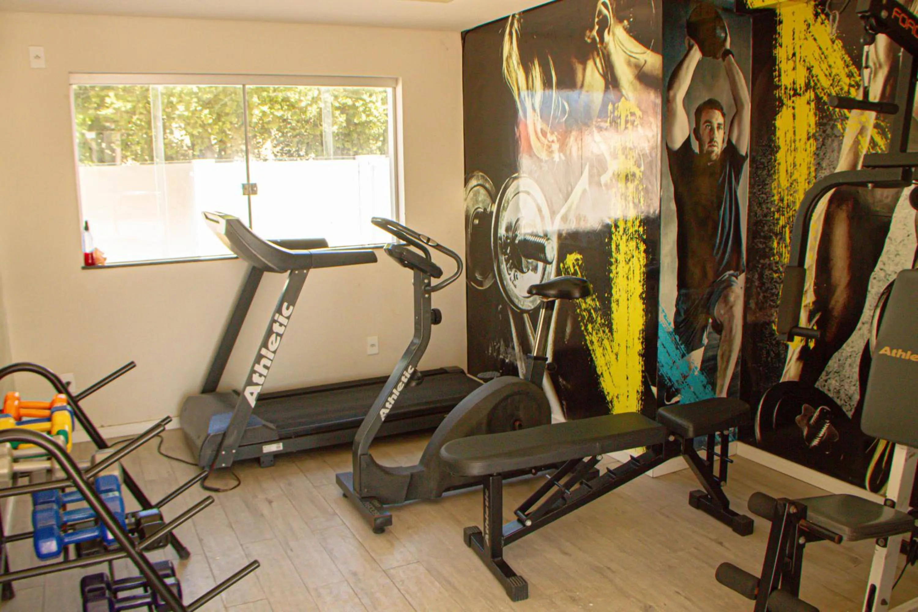 Fitness centre/facilities in Hotel Encantos de Itaperapuã