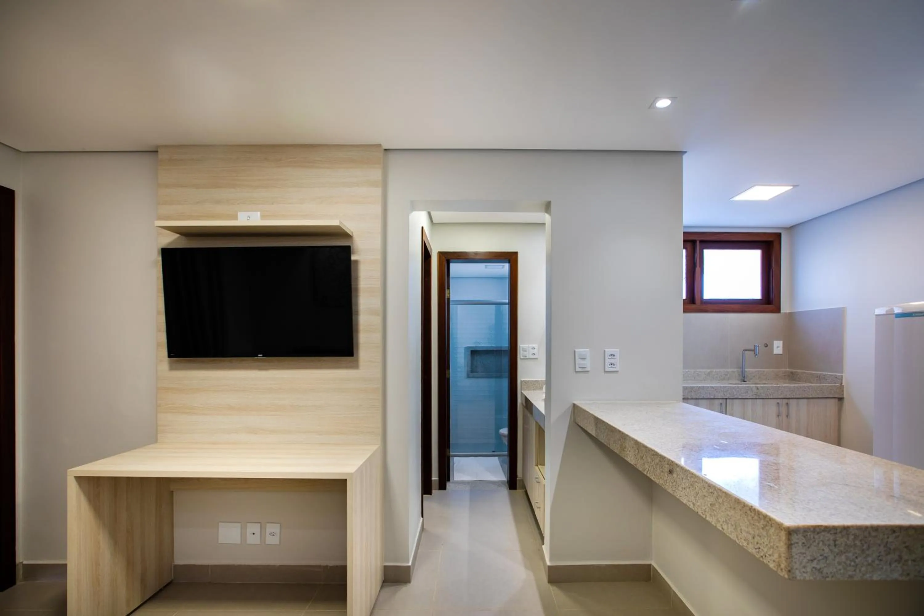 kitchen in Hotel Encantos de Itaperapuã