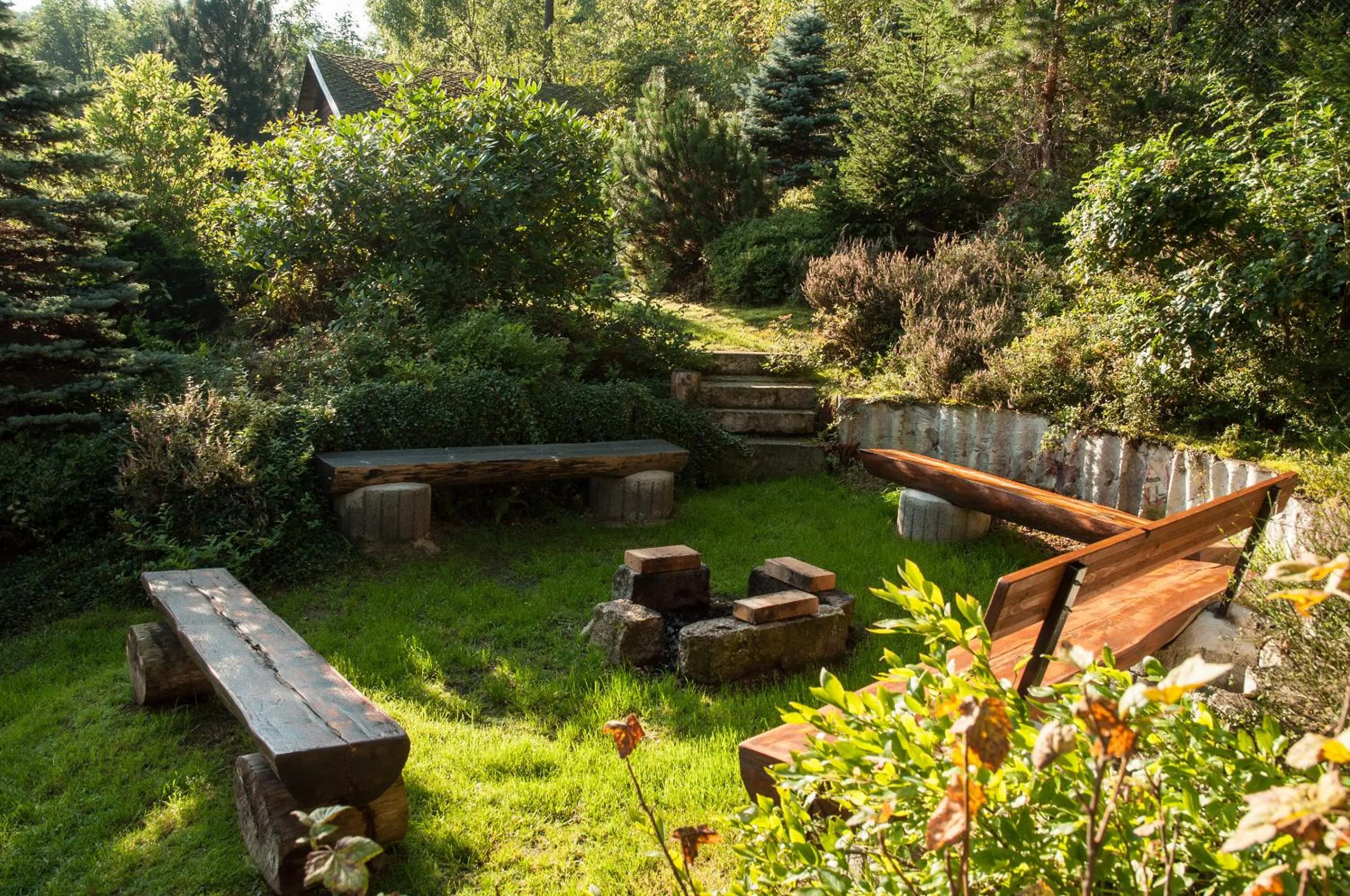 Garden in Pension Král