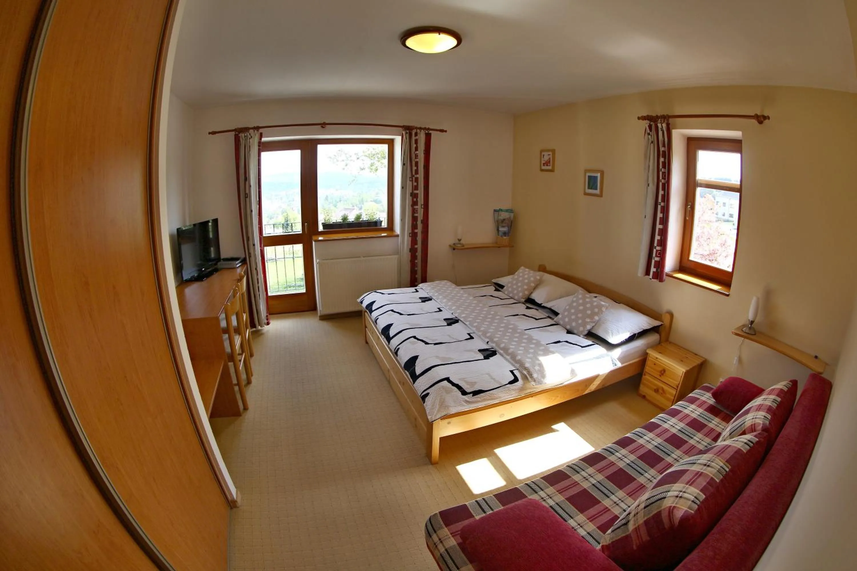 Photo of the whole room, Bed in Pension Král