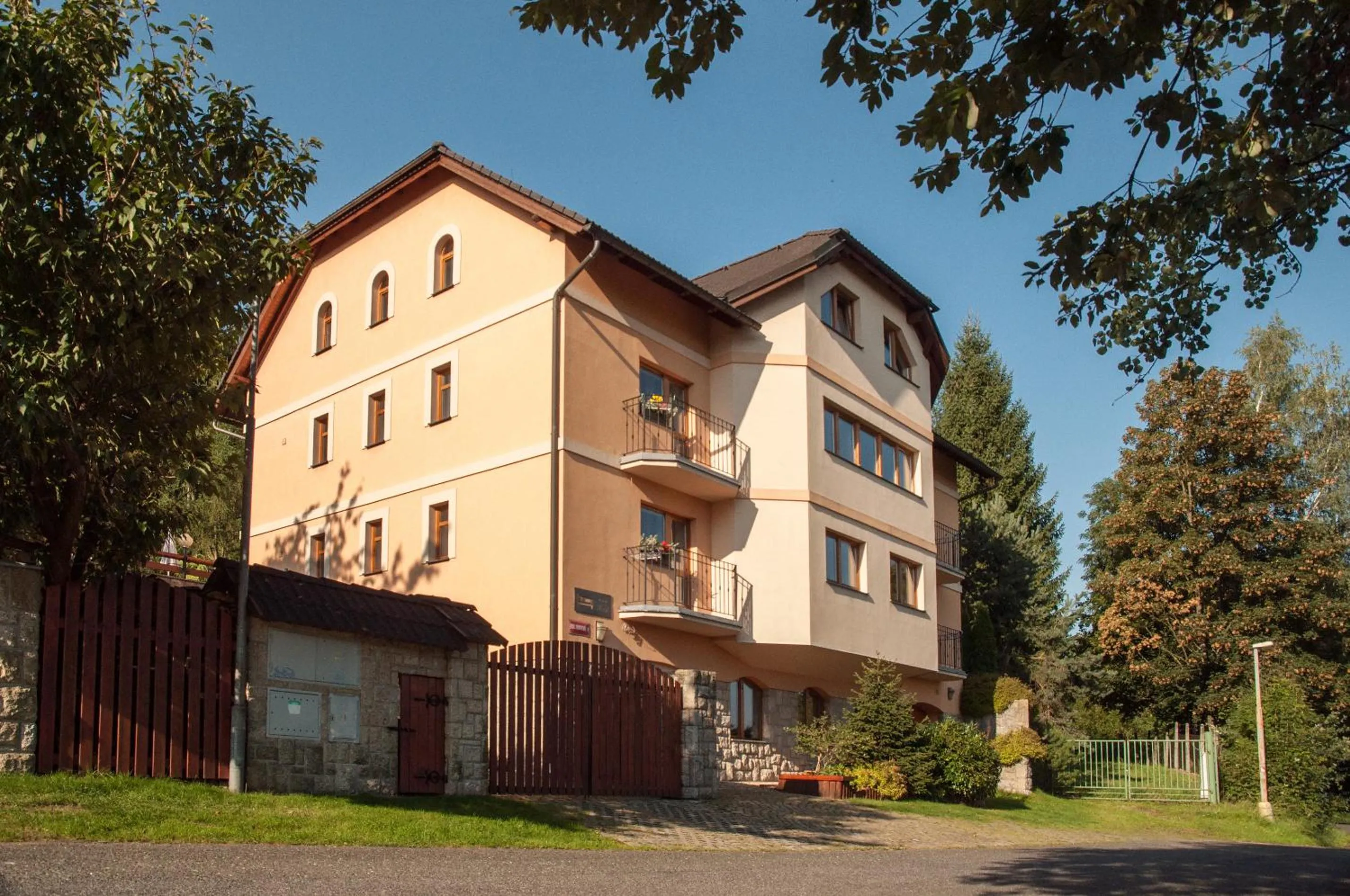 Facade/entrance in Pension Král