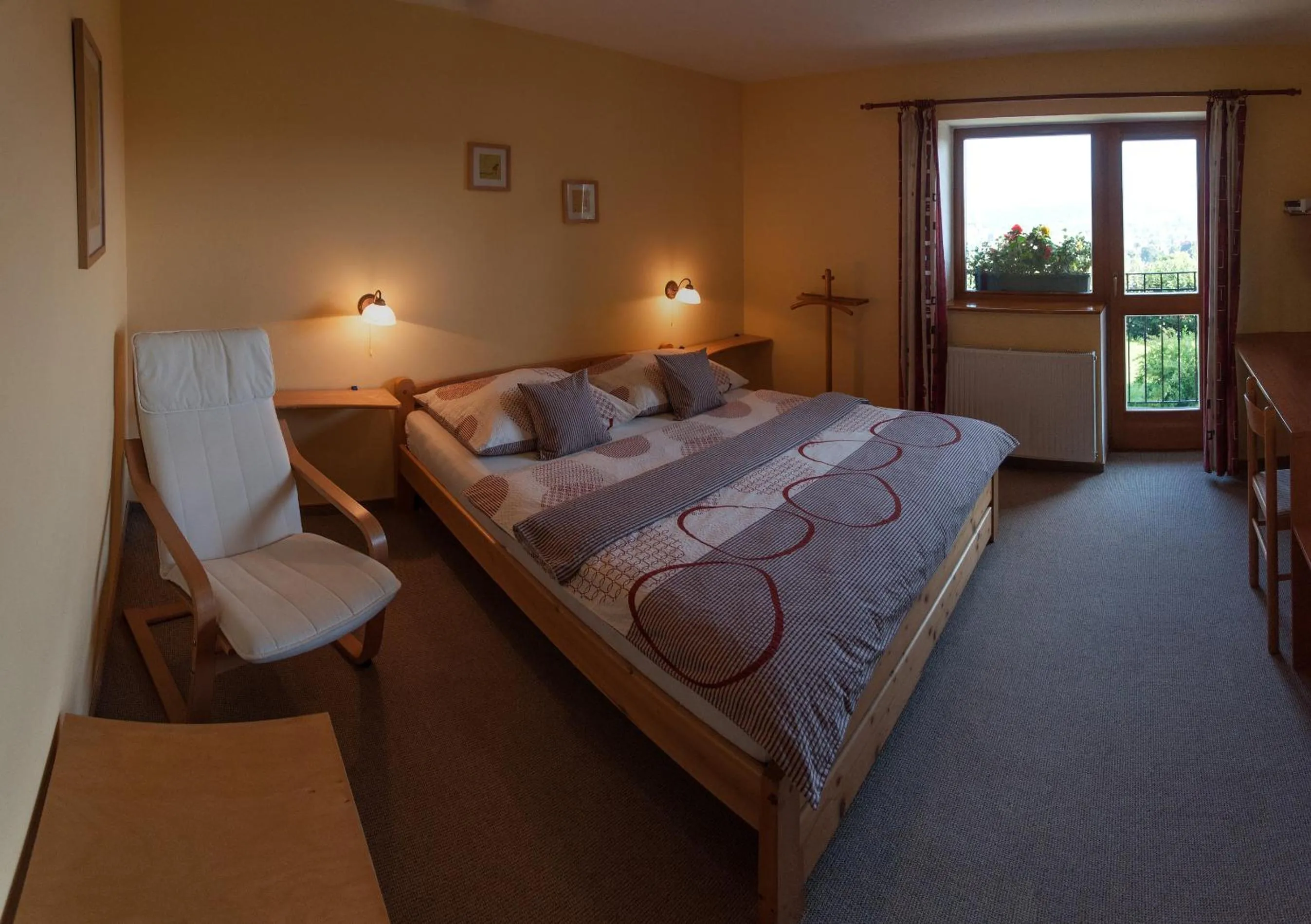 Photo of the whole room, Bed in Pension Král