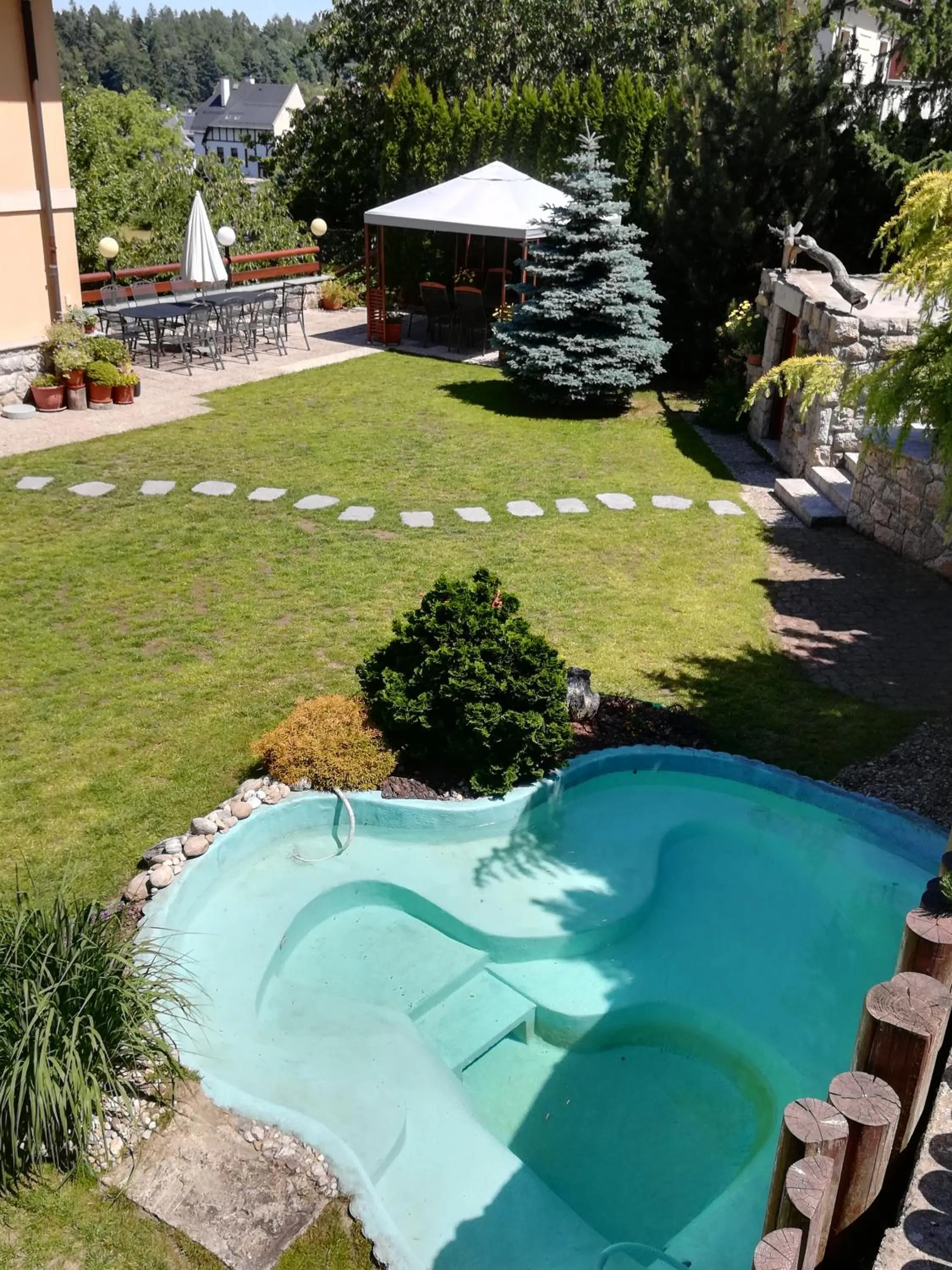 Garden in Pension Král