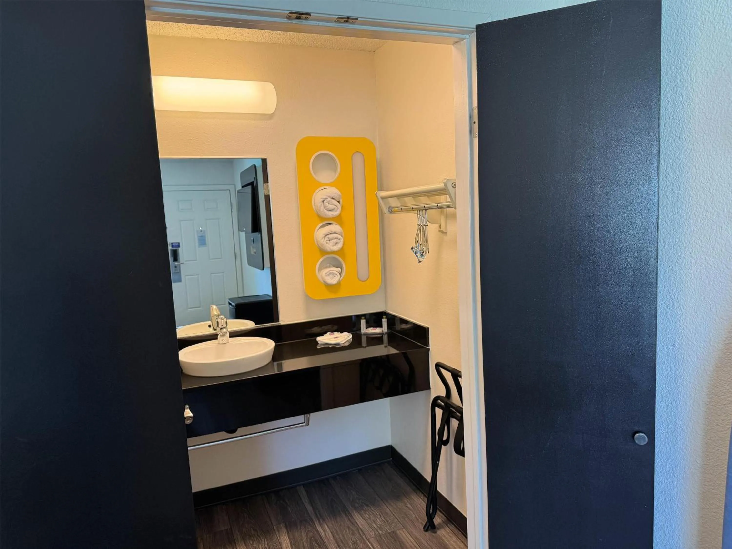 Bathroom in Studio 6 Suites Las Vegas, NV - Tropicana