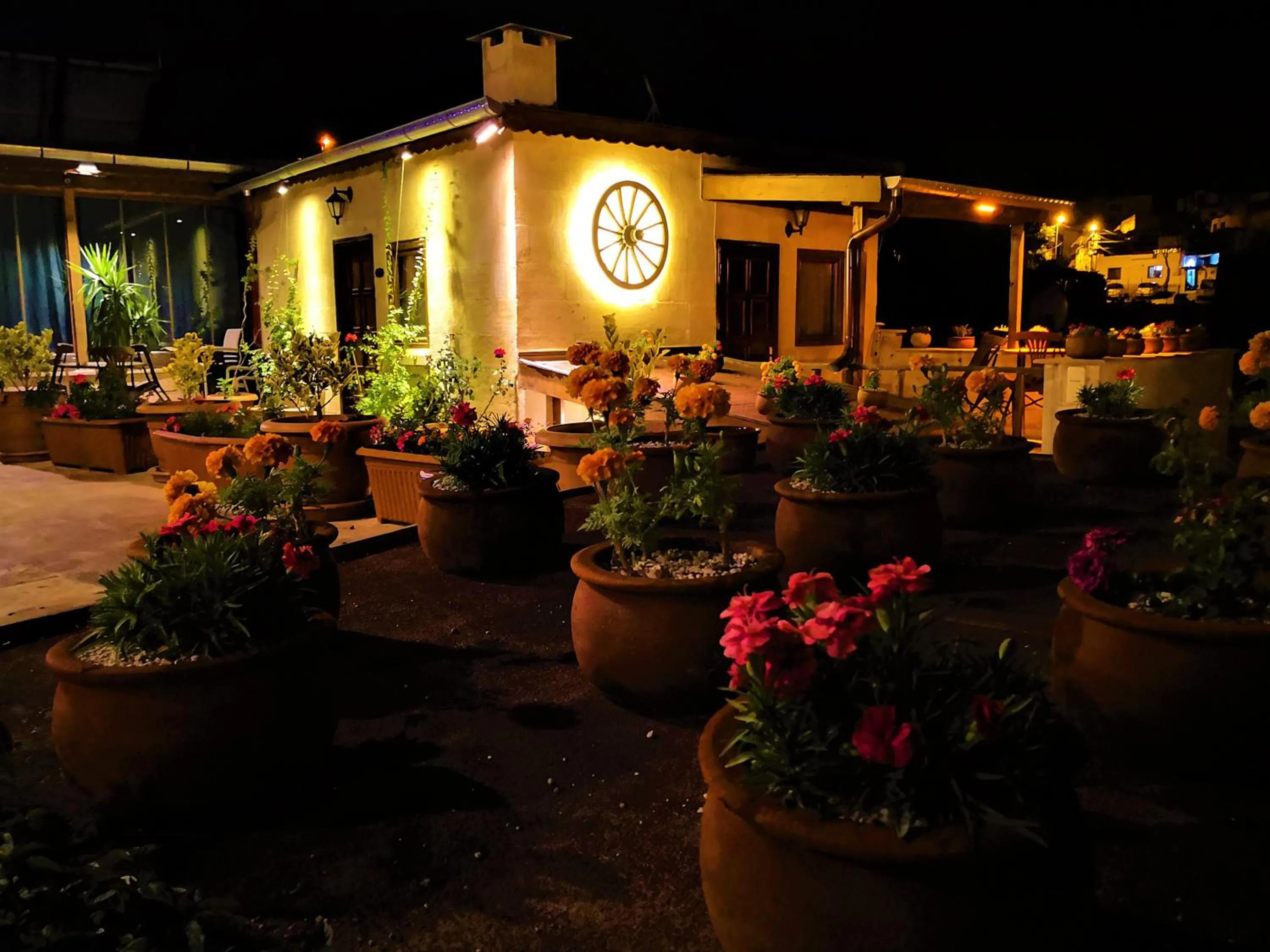 Property building in Larissa Cave Hotel