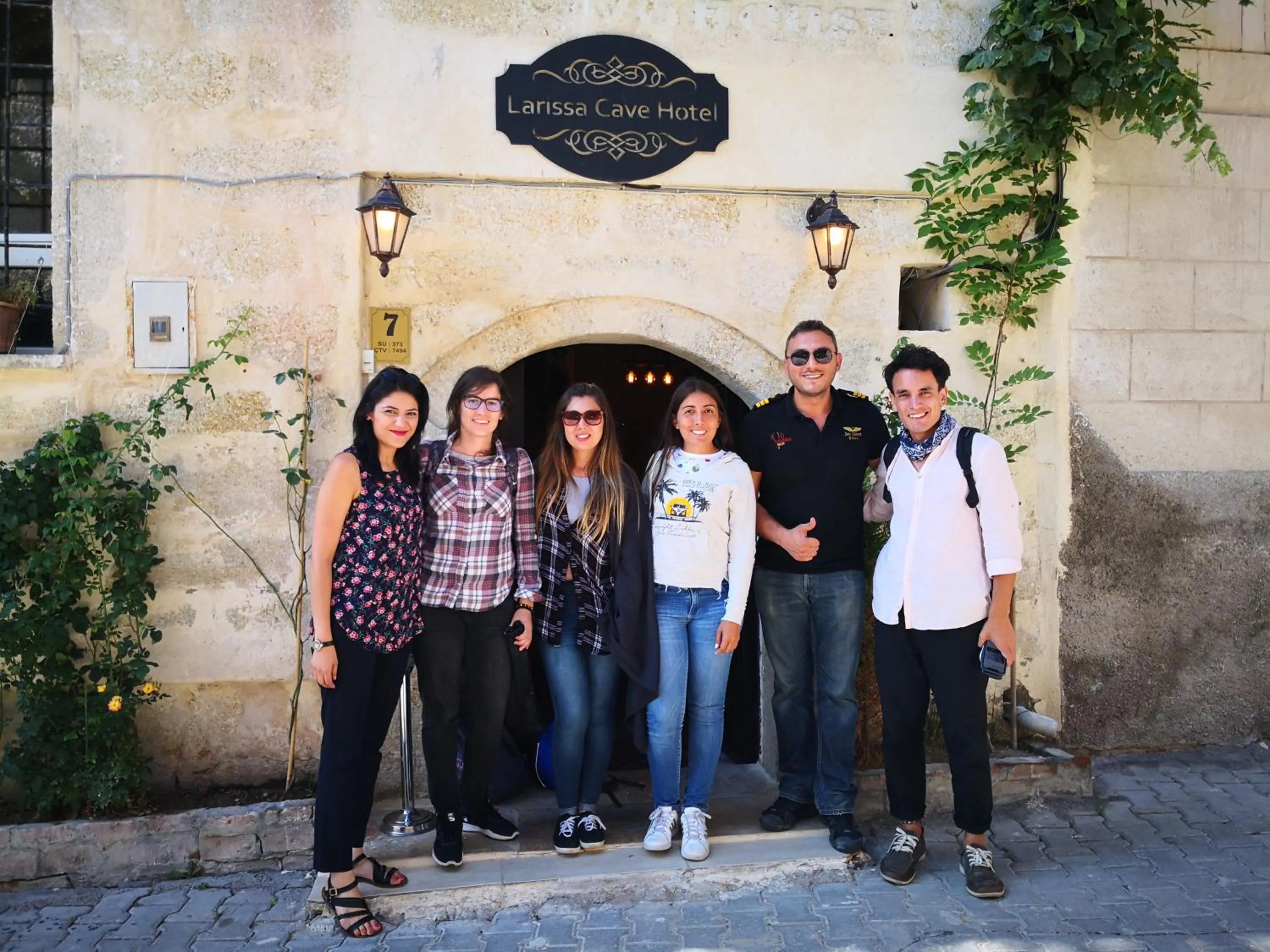 Staff in Larissa Cave Hotel