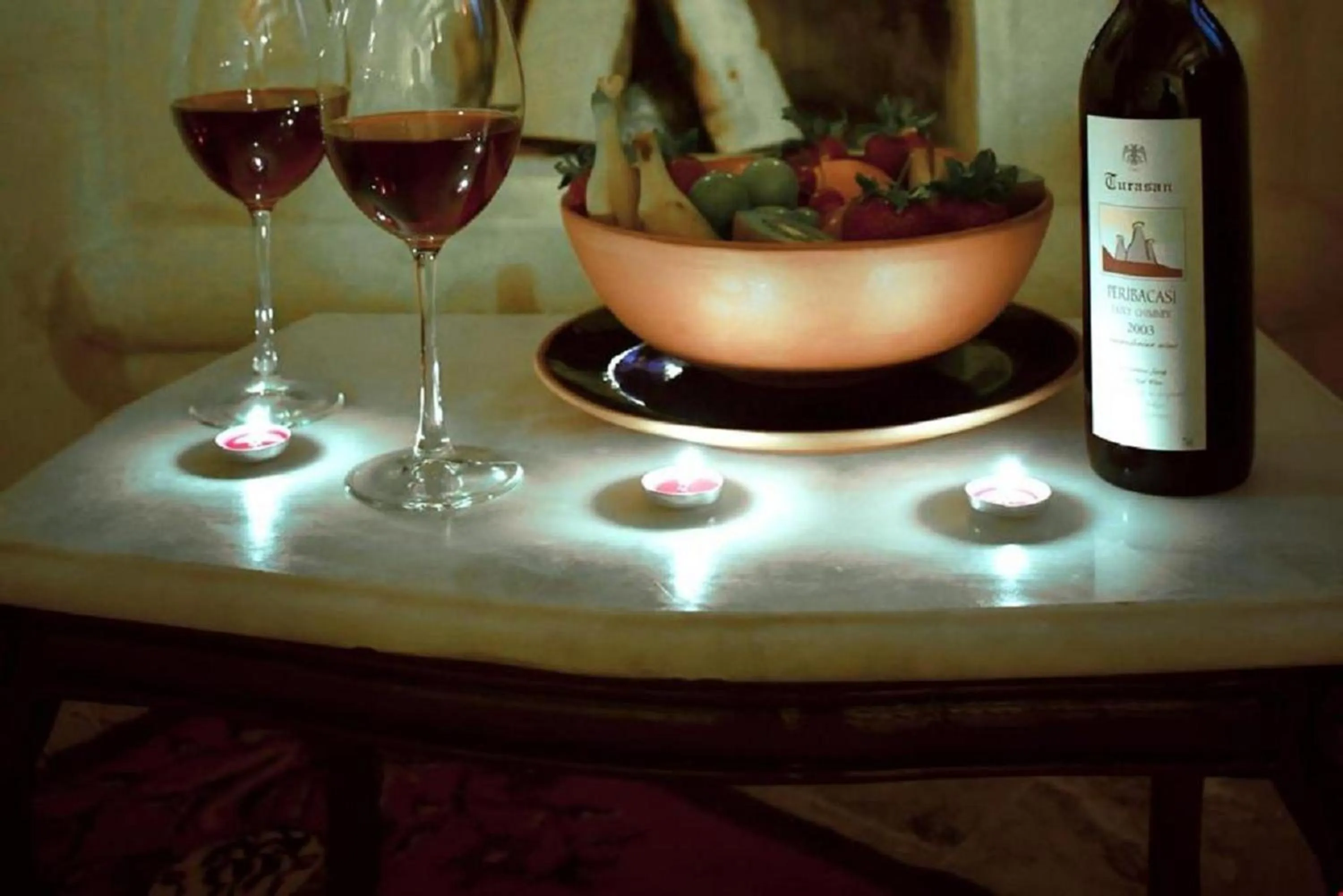 Food and drinks in Larissa Cave Hotel