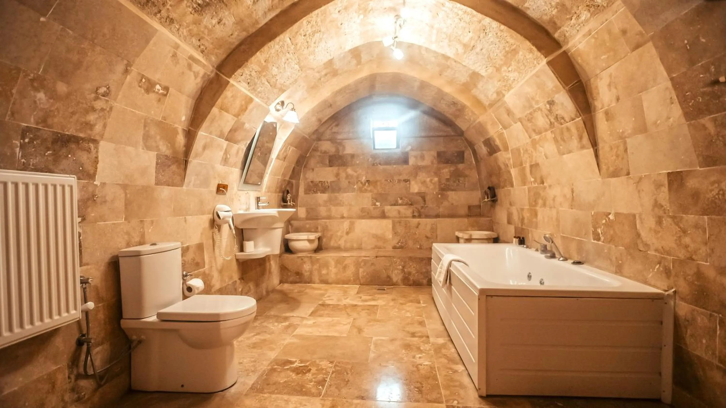 Hot Tub in Larissa Cave Hotel