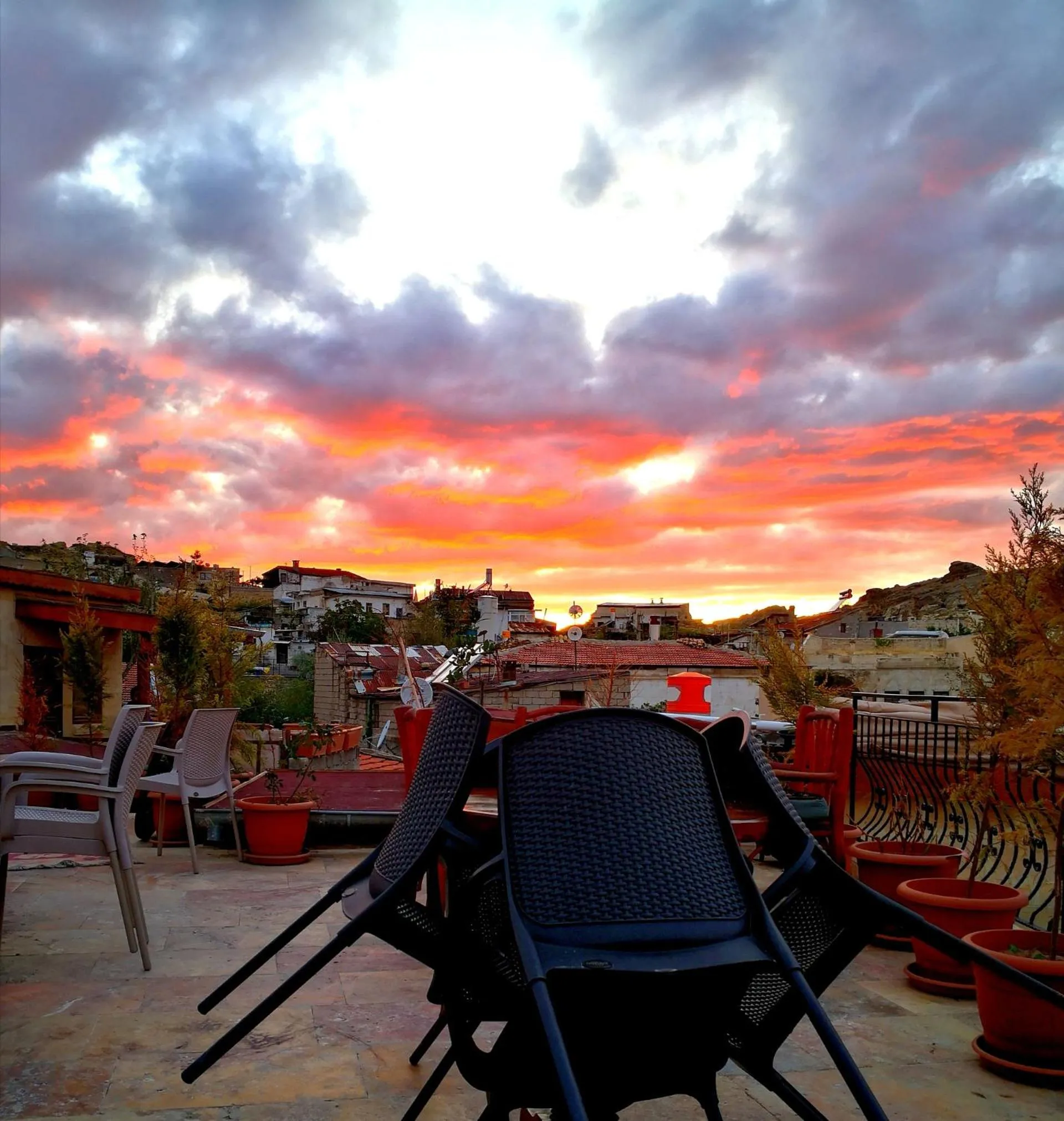 Balcony/Terrace in Larissa Cave Hotel