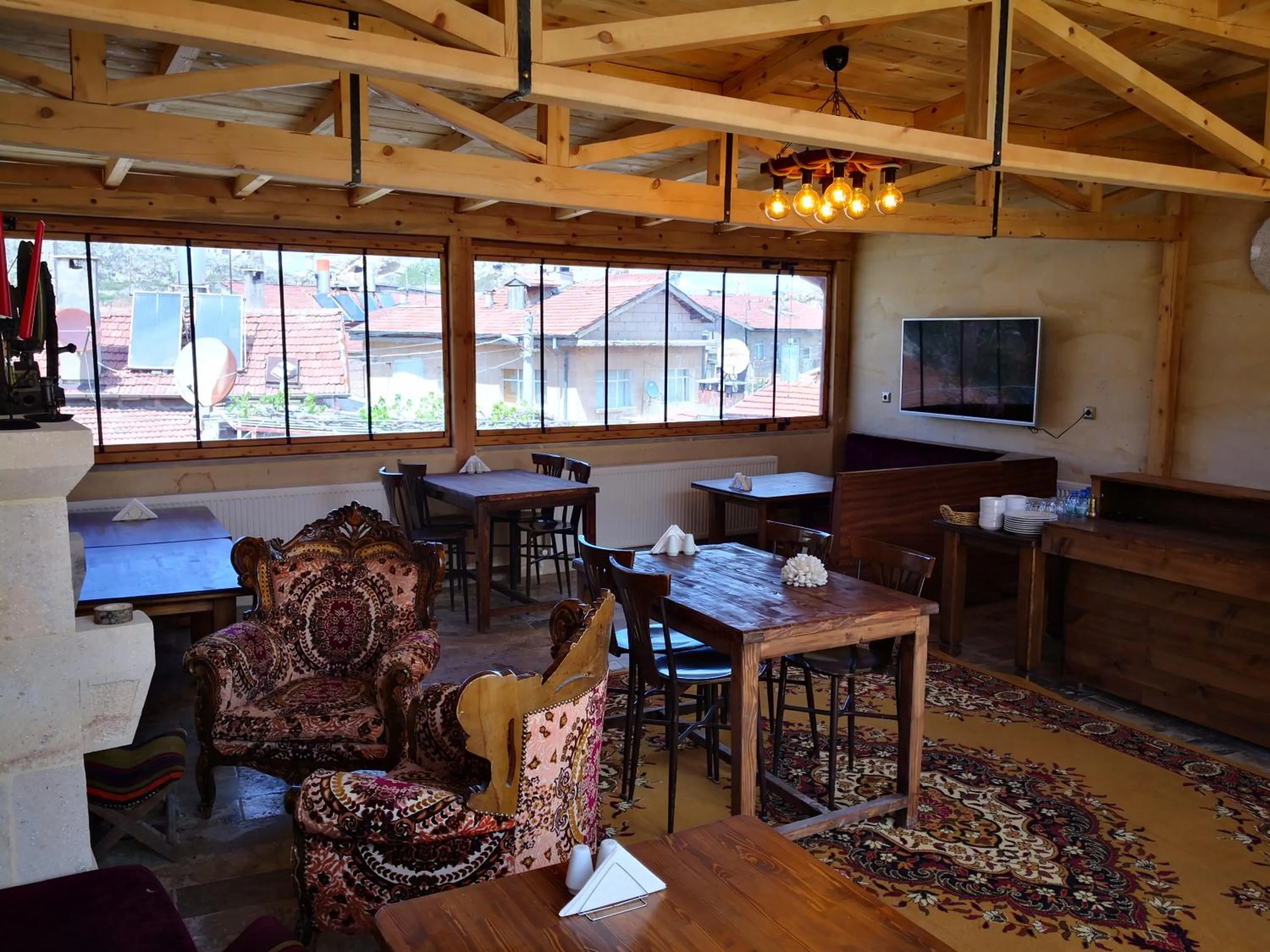 Property building in Larissa Cave Hotel