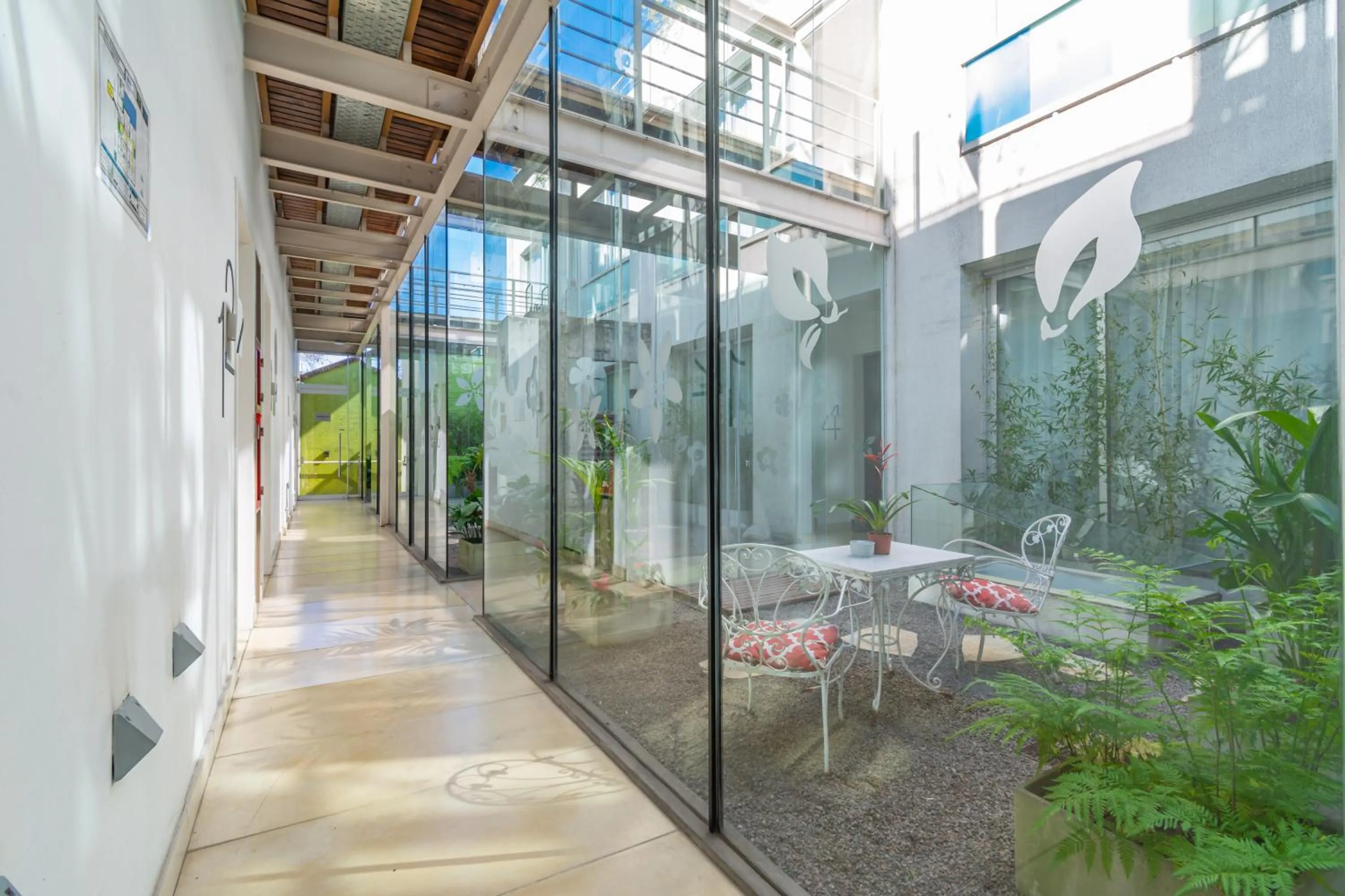 Garden view in Hotel BA Jardines Palermo