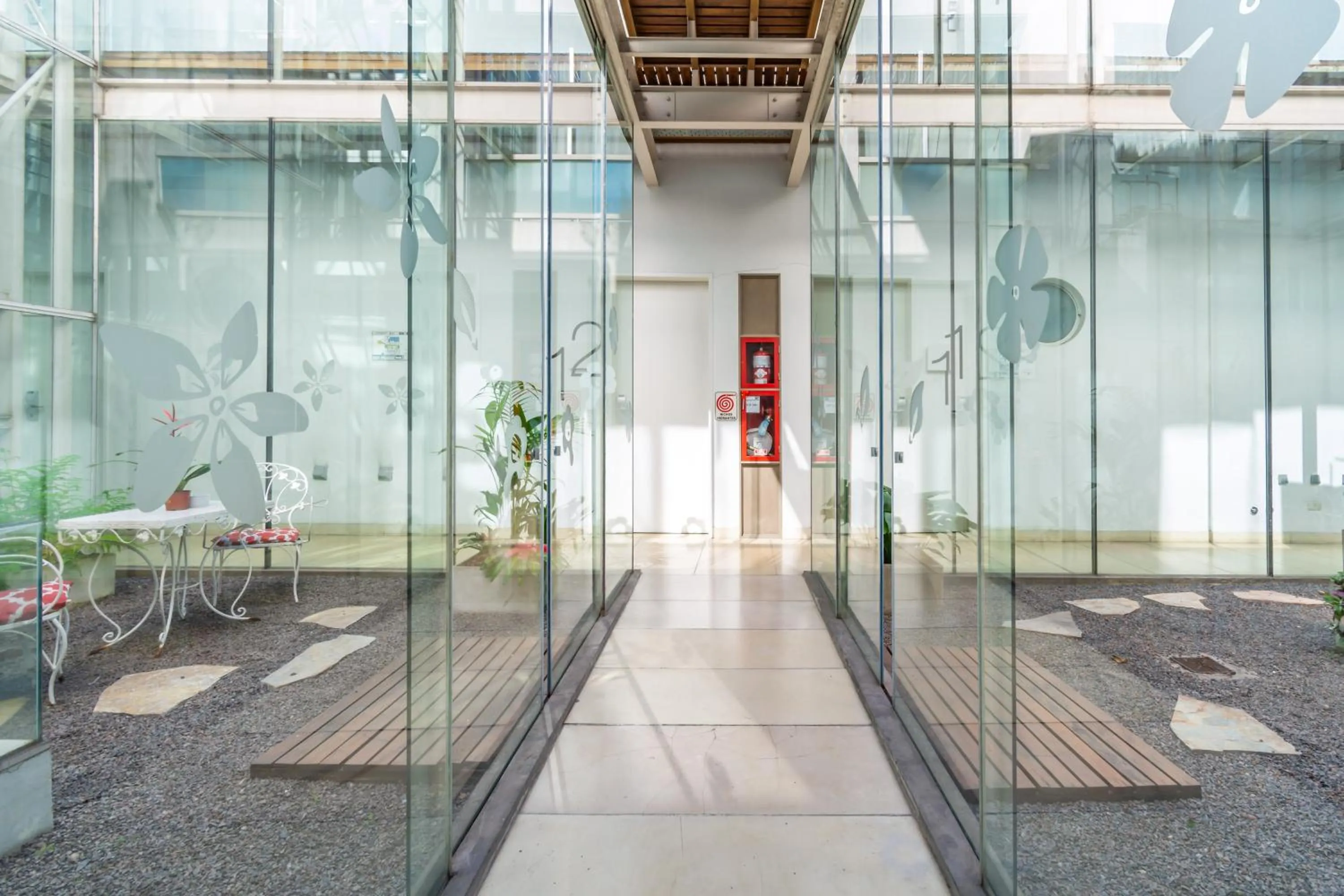 Garden view in Hotel BA Jardines Palermo