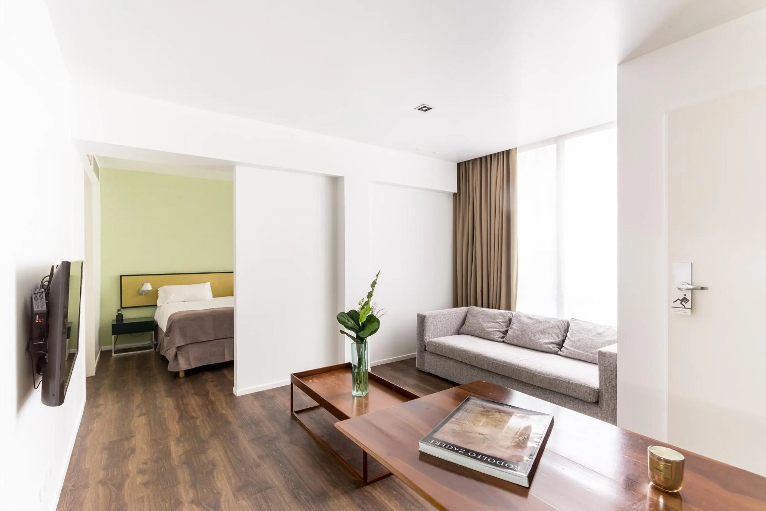 Living room, Bed in Hotel BA Jardines Palermo