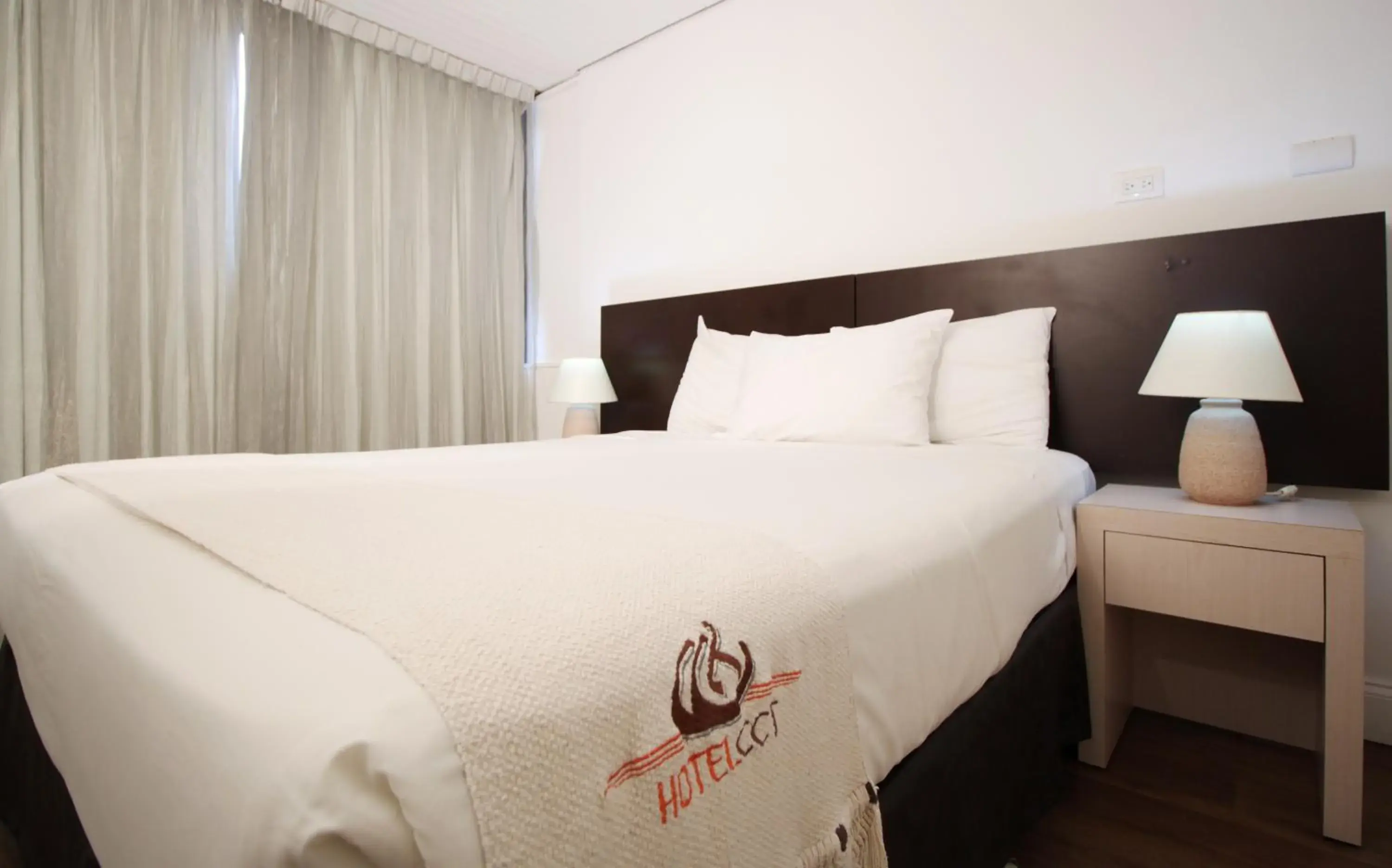 Bed in Hotel CCT Caracas Bed in Hotel CCT Caracas