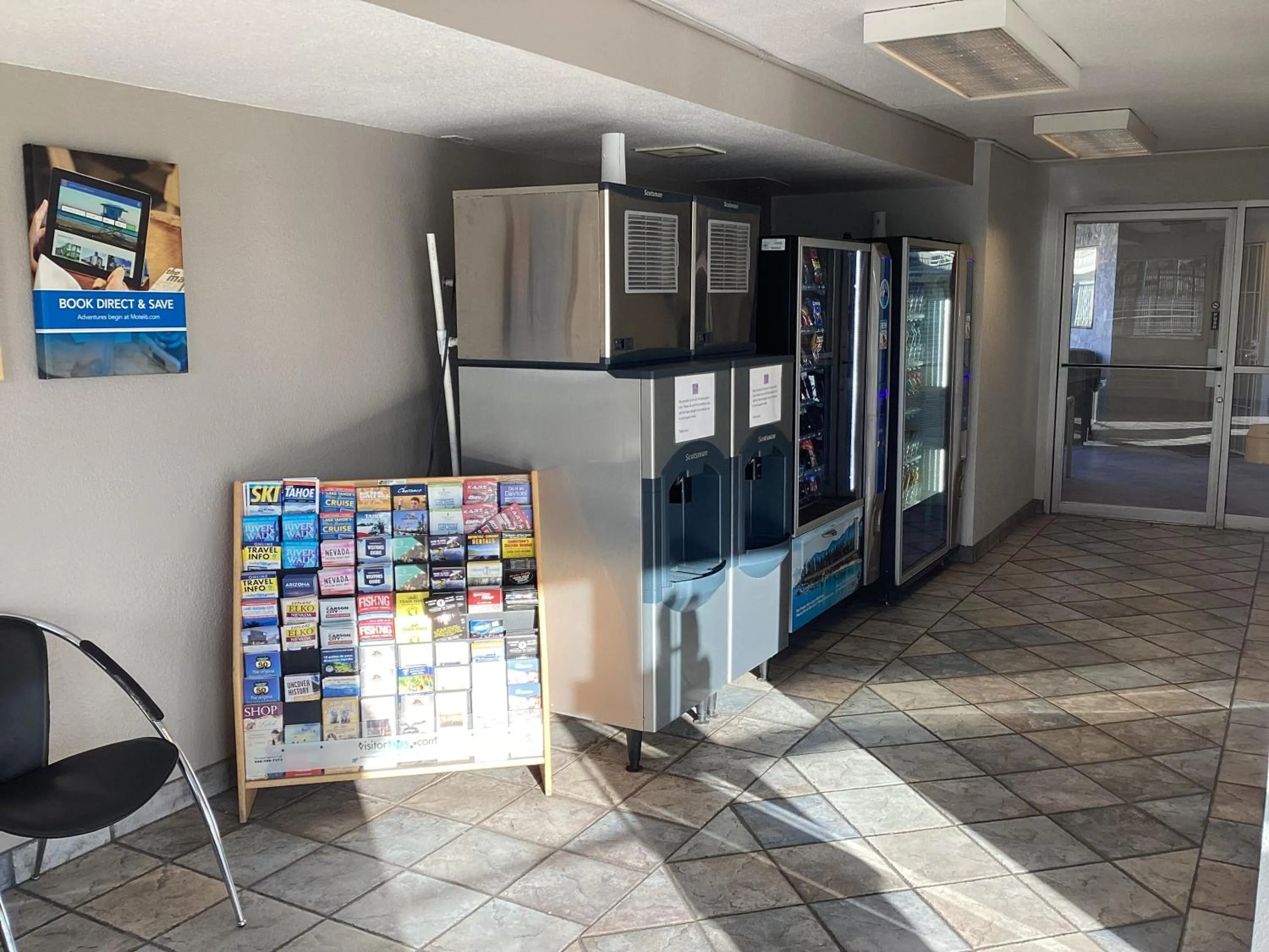 vending machine in Motel 6-Reno, NV - Livestock Events Center