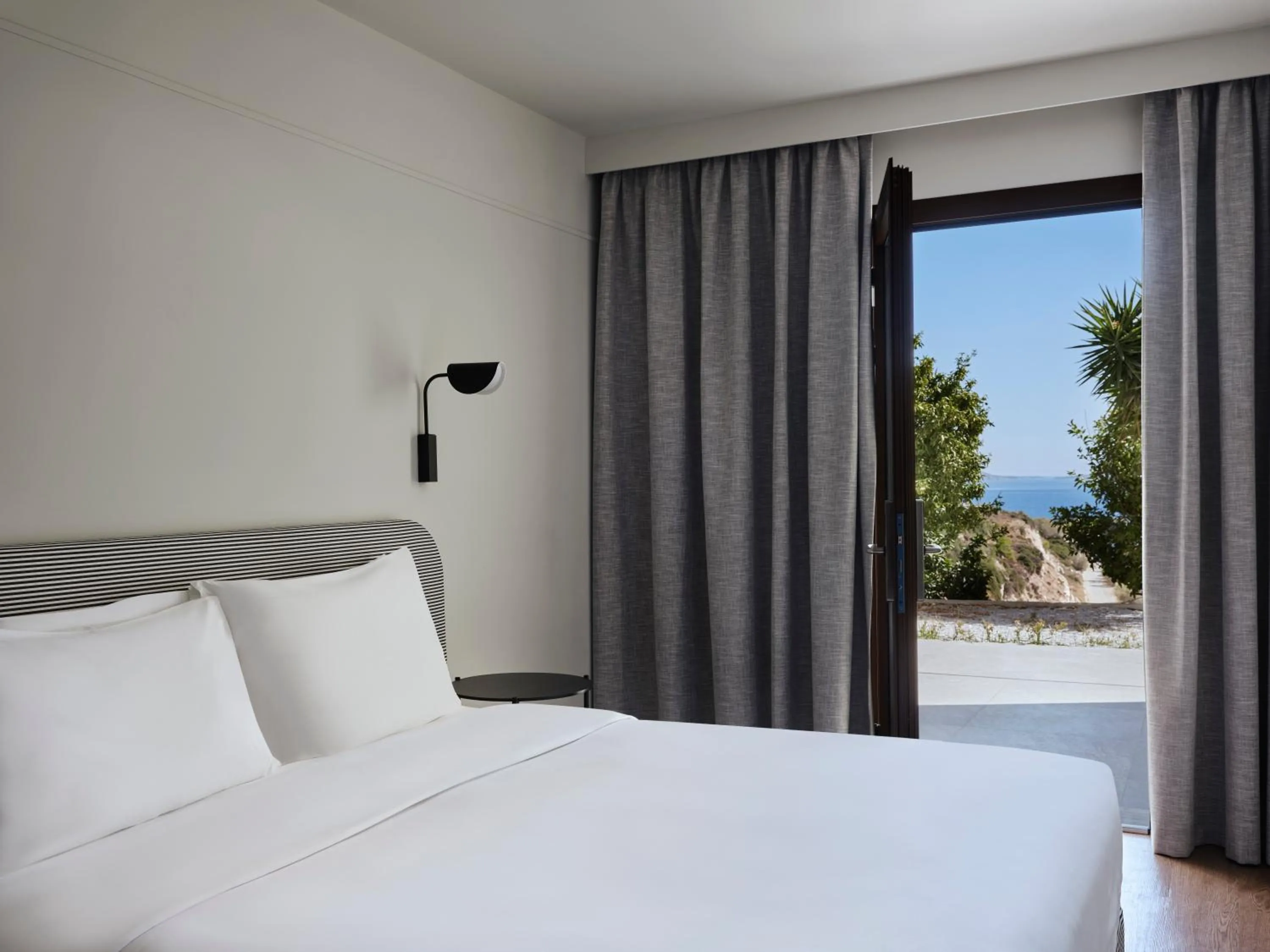 Bedroom, Bed in Doryssa Lithos Hotel