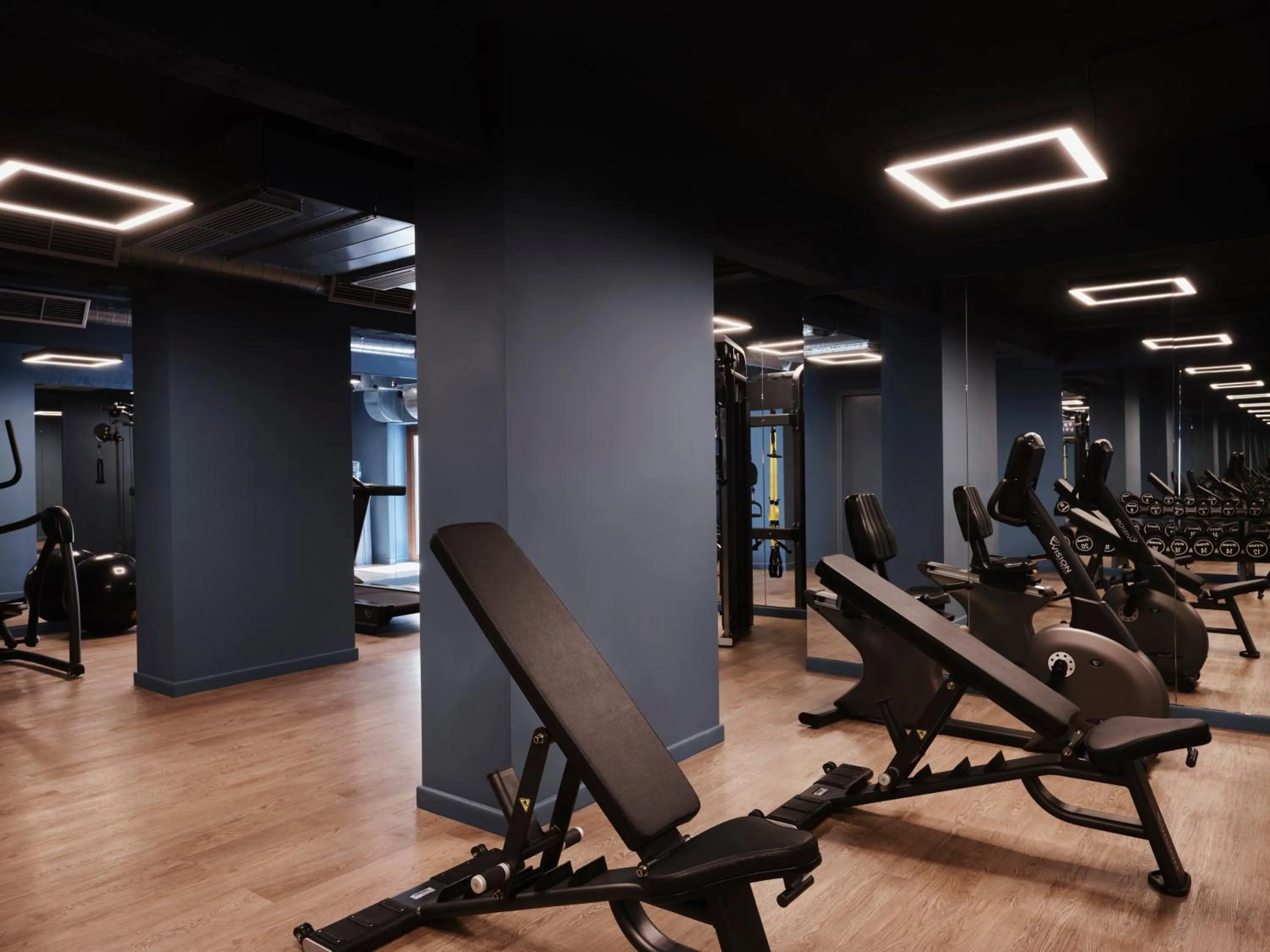 Fitness centre/facilities in Doryssa Lithos Hotel
