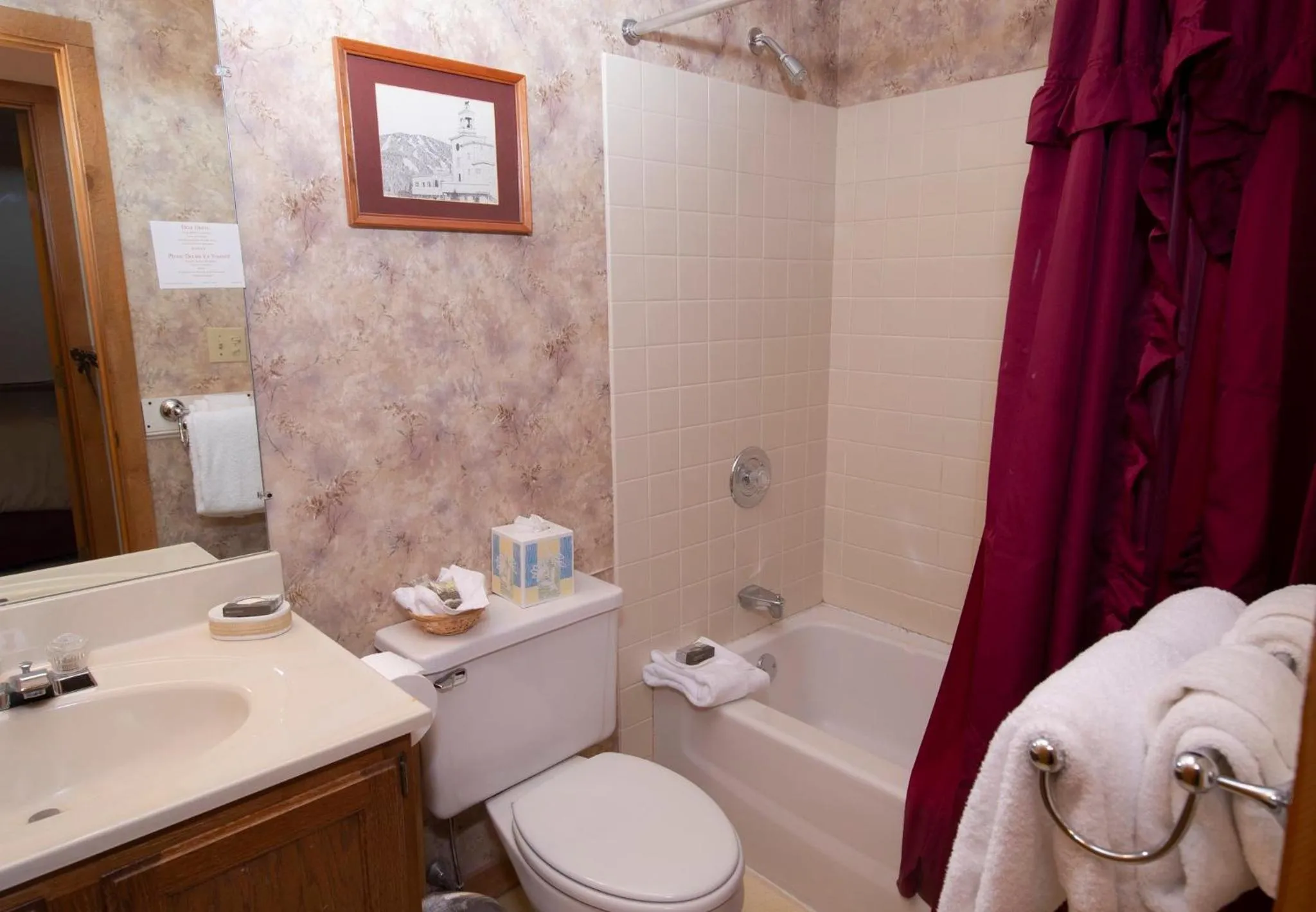 Bathroom in Okemo Mountain Lodging